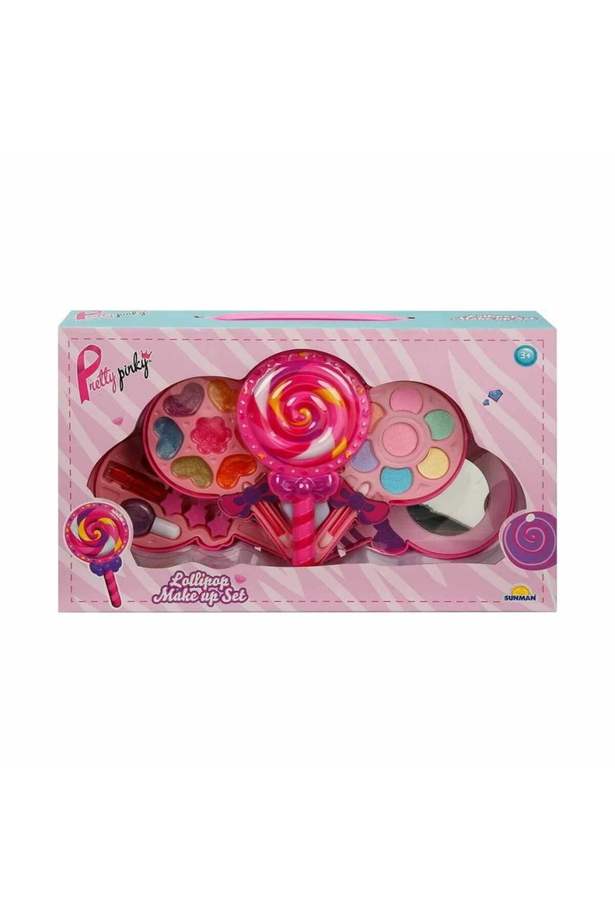 MR RZN STORE 2600 Lolipop Şekilli 4 Katlı Makyaj Güzellik Seti