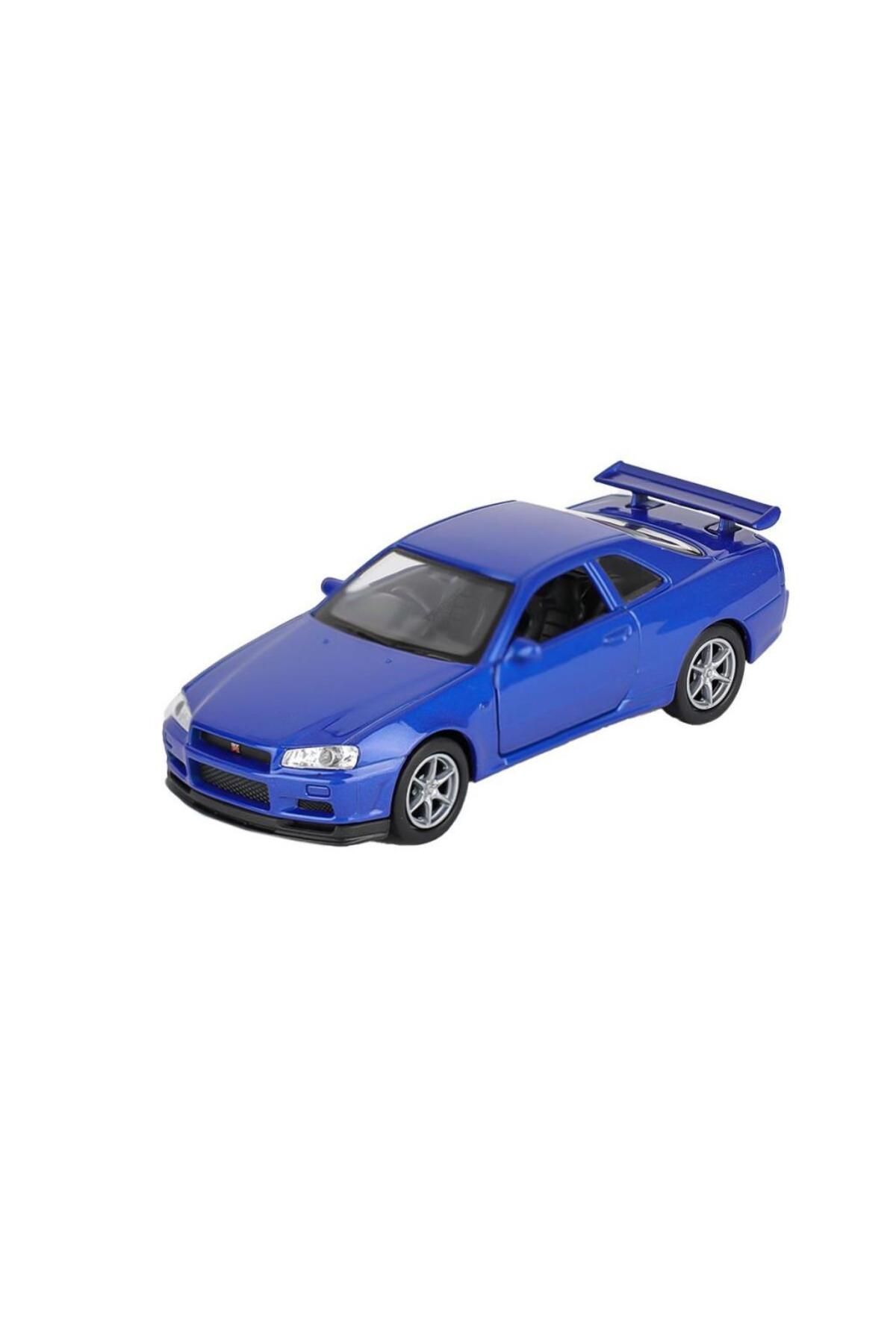 MR RZN STORE 43798 Welly Çek Bırak Nissan Skyline -Karsan Oyuncak