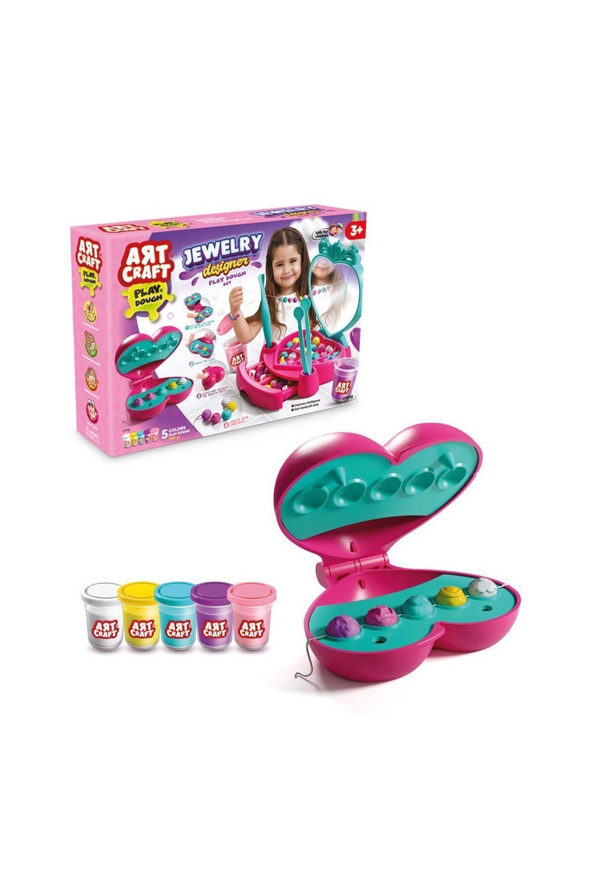 TimeStart 03849 Takı Tasarla Hamur Seti 280 gr -Fentoys
