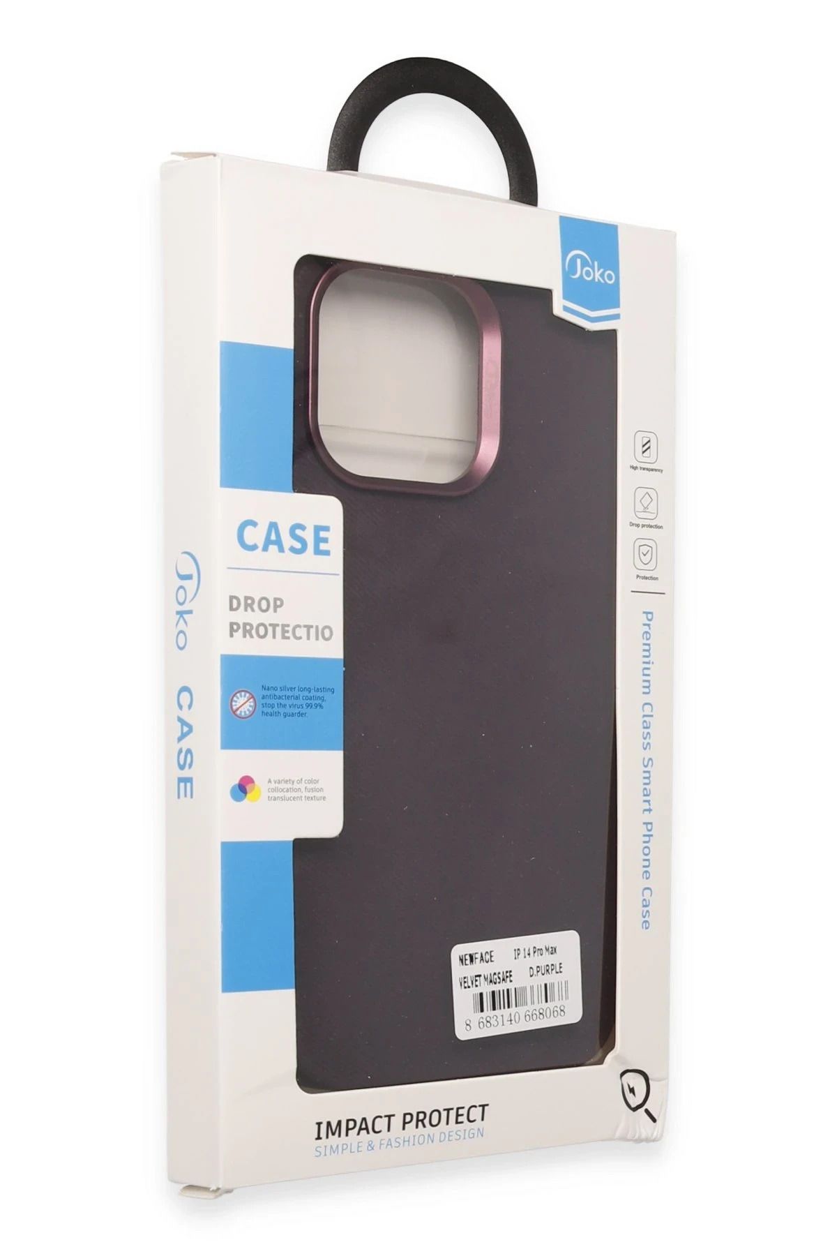 Joko iPhone 14 Pro Max Kılıf Velvet Magsafe Kapak - Titan Gri NRMSA