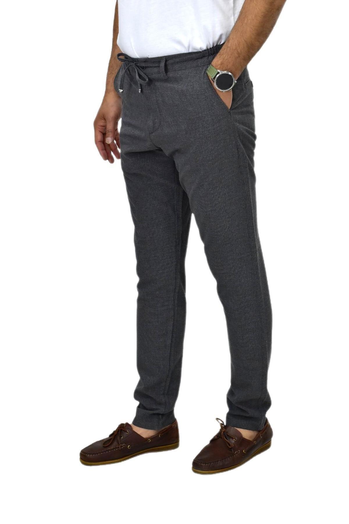 Raymons Erkek Jogger Silim Fit Kumaş Pantolon P1005 BGL-ST04503