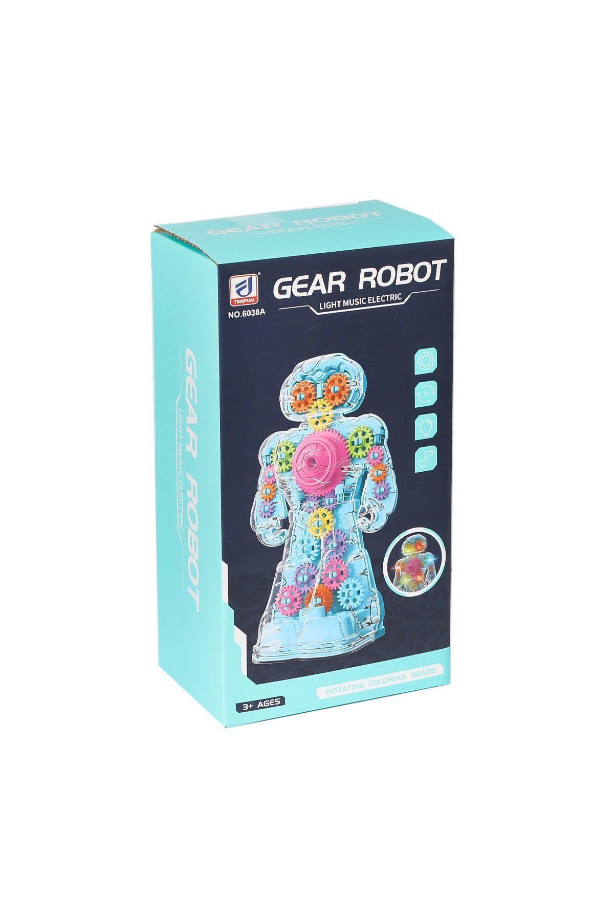 TimeStart KZL-6038A Çarkları Dönen Robot
