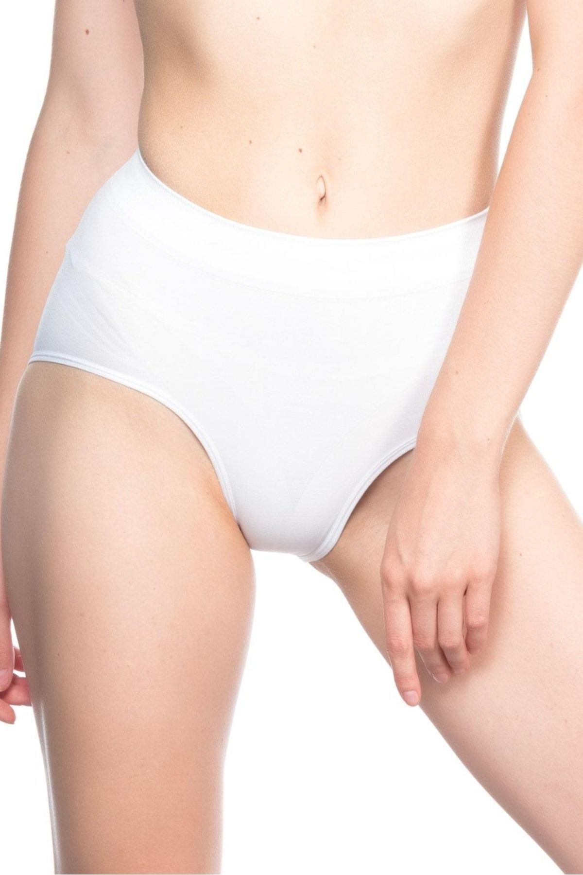 Beruflic BEYAZ MI Angel 7025 Düşük Bel Slip Korse