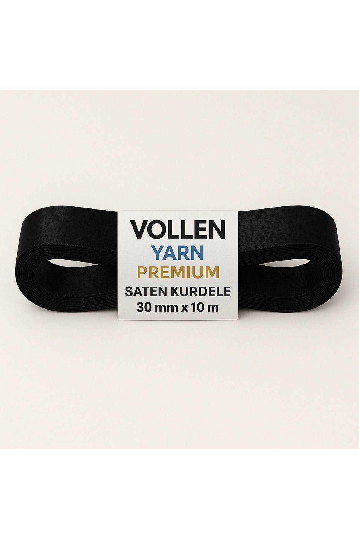 vollen yarn 30 mm 10 mt Saten Kurdele