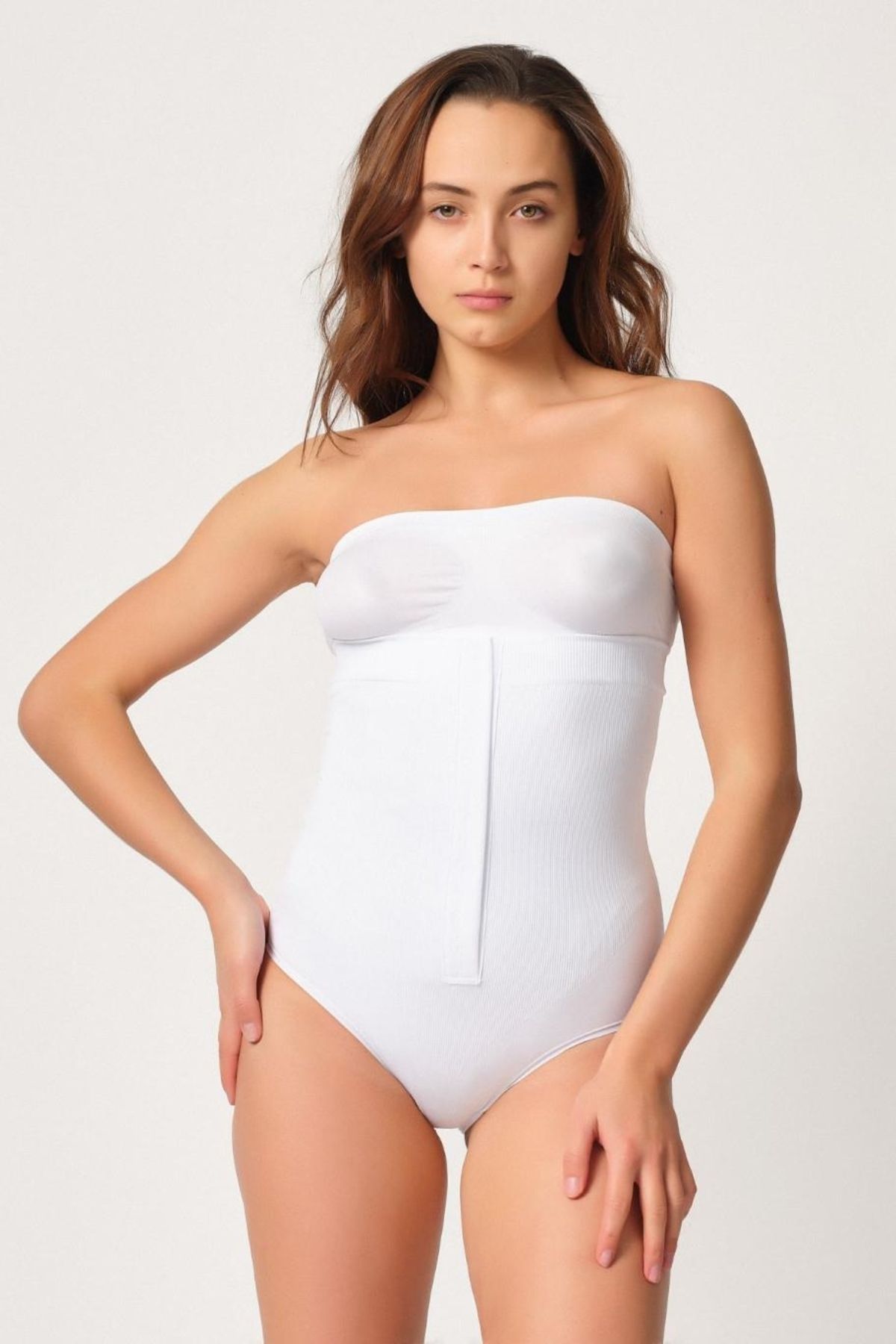 Beruflic BEYAZ MI Angel 2088 Önden Agraflı Slip Korse
