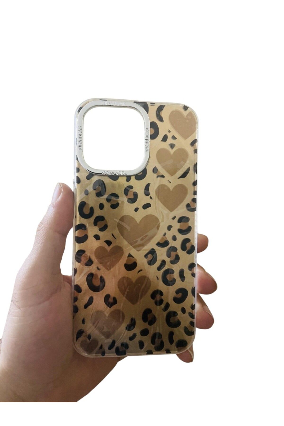 TG CASE STORE İphone 16 Pro Max Leopar Desenli Telefon Kılıfı