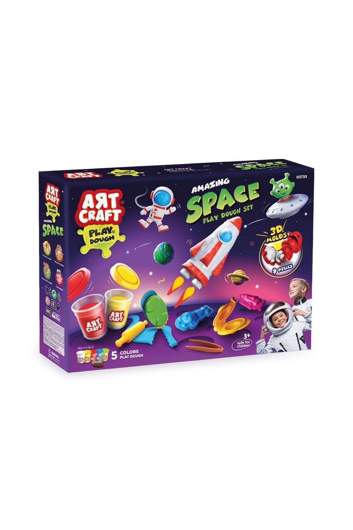 TimeStart 03733 İnanılmaz Uzay Oyun Hamur Seti 380 gr