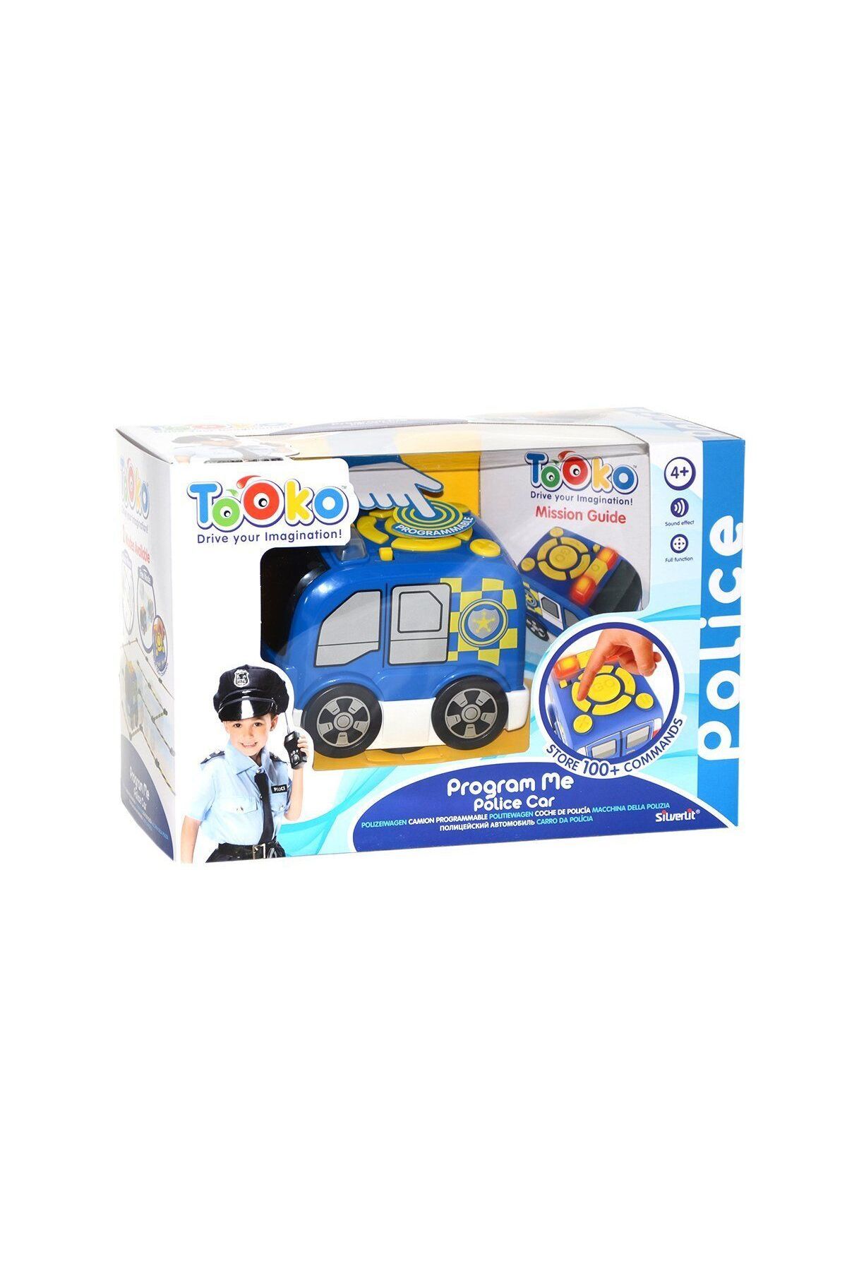 TimeStart SIL/81471 Silverlit Tooko Programlanabilen Polis Aracı Oyun Seti