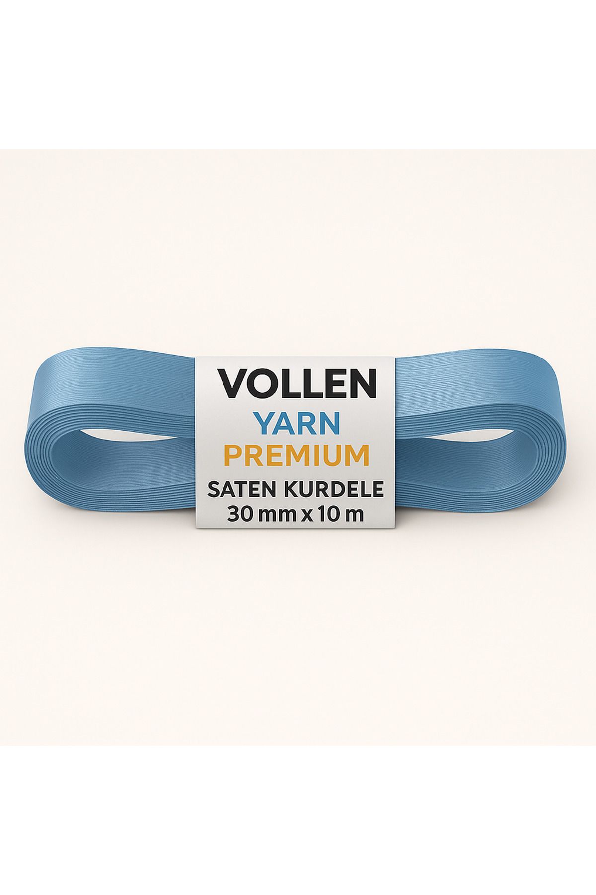vollen yarn 30 mm 10 mt Saten Kurdele
