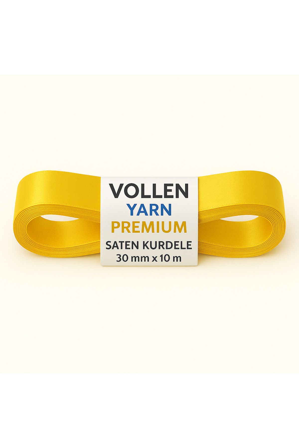 vollen yarn 30 mm 10 mt Saten Kurdele
