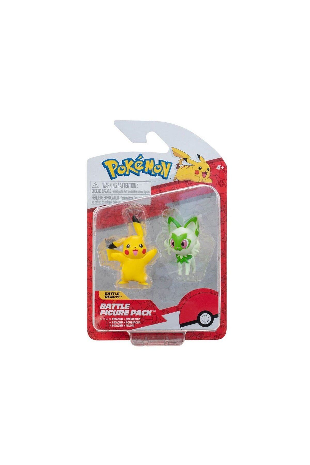 TimeStart POK PKW3355 Pokemon Battle 2Li Figür Seti