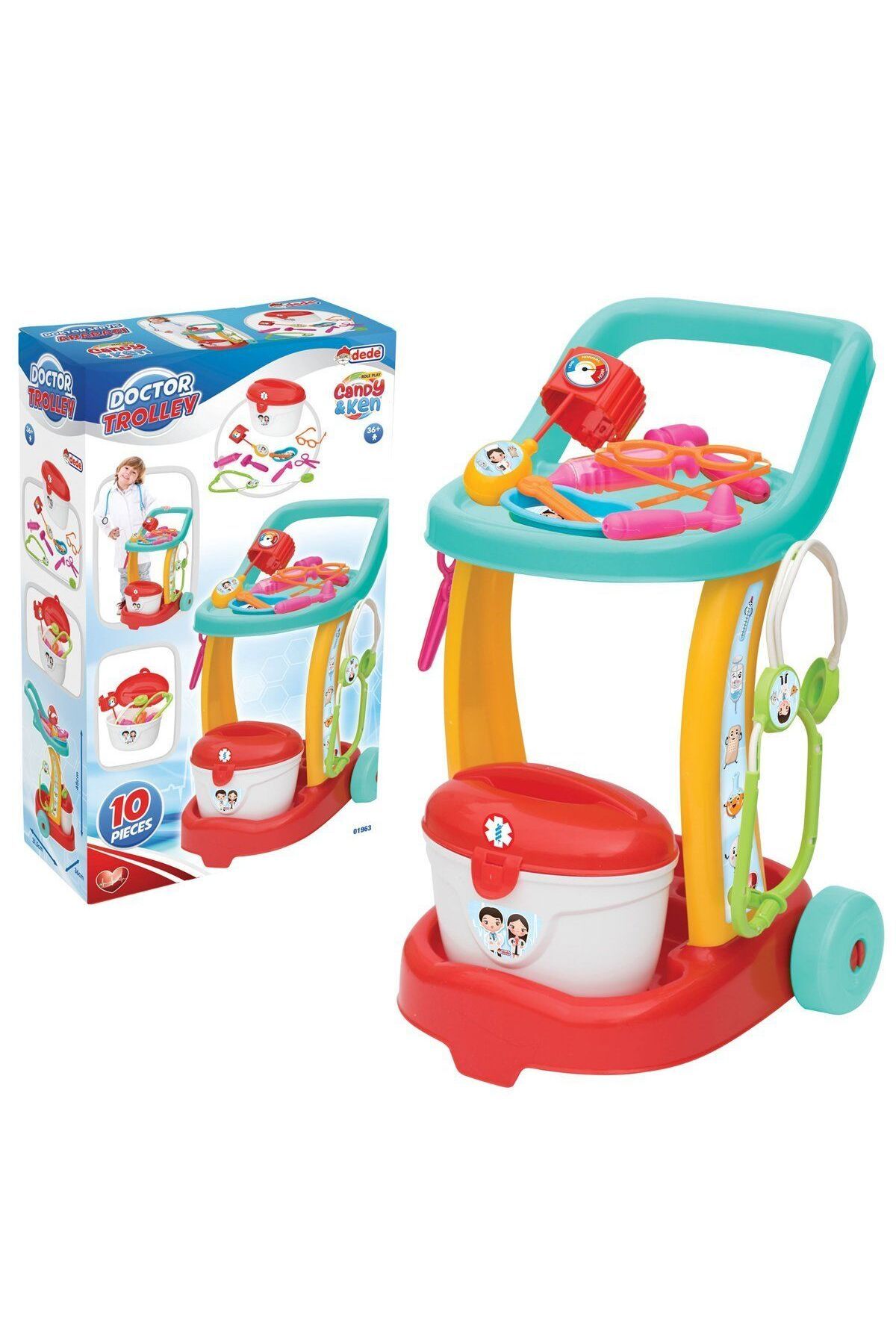 TimeStart 01963 Candy Doktor Sevis Arabası ,Dede