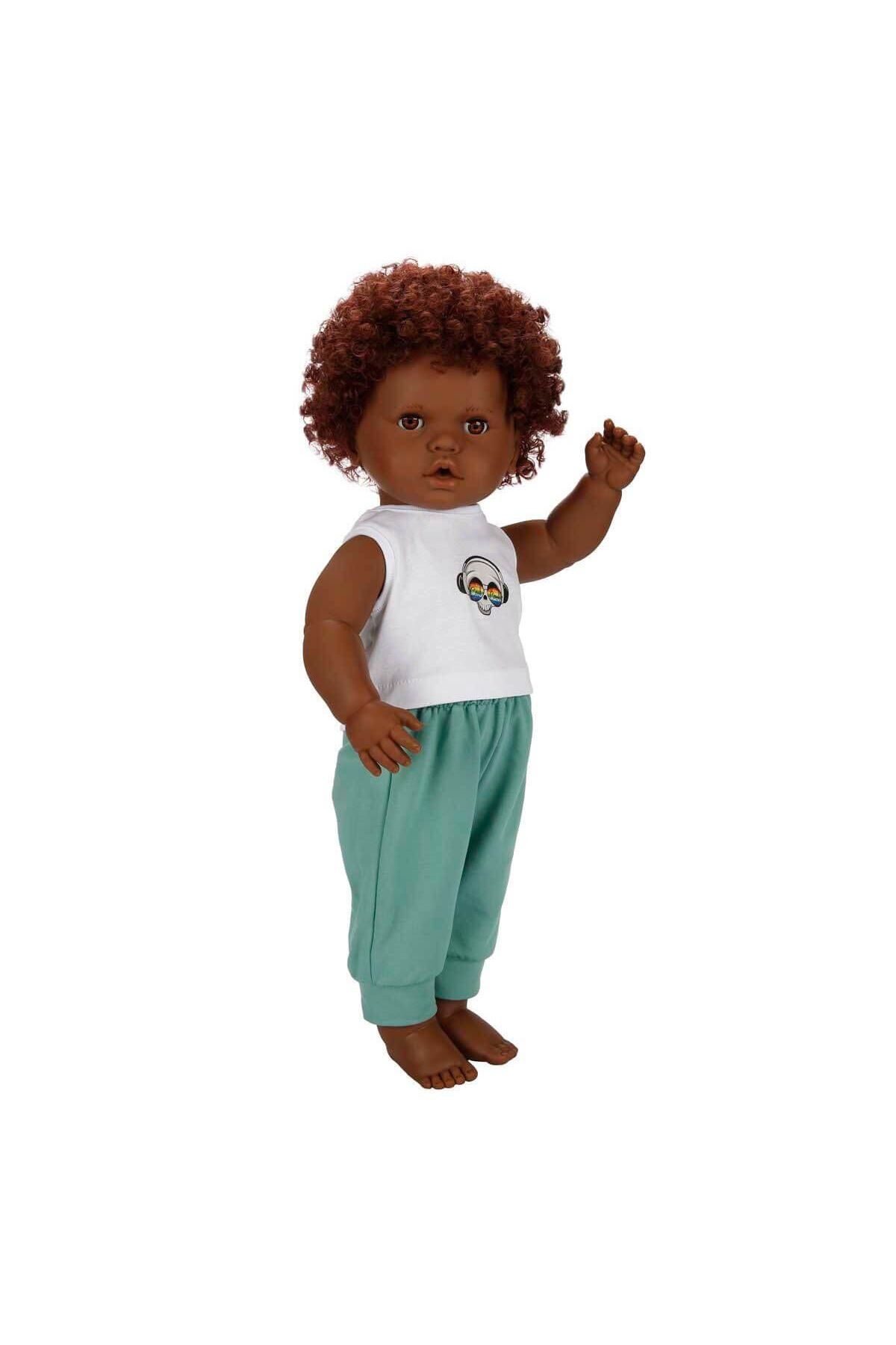 TimeStart 1060091 Dada Kıvırcık Saçlı Bebek 60 cm -Sunman