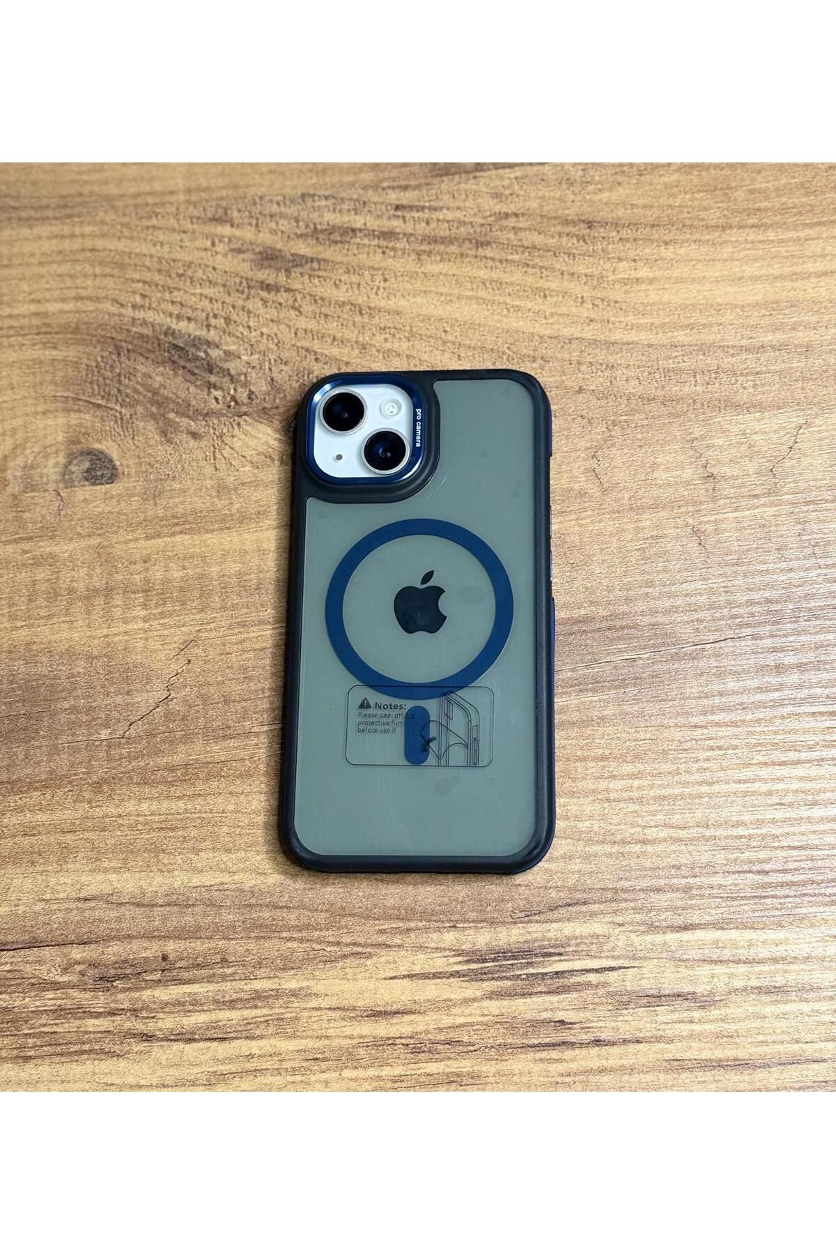 İBL AKSESUAR iPhone 13 Uyumlu Sert Mika SARARMAZ Magsafe İnce Fit Kılıf