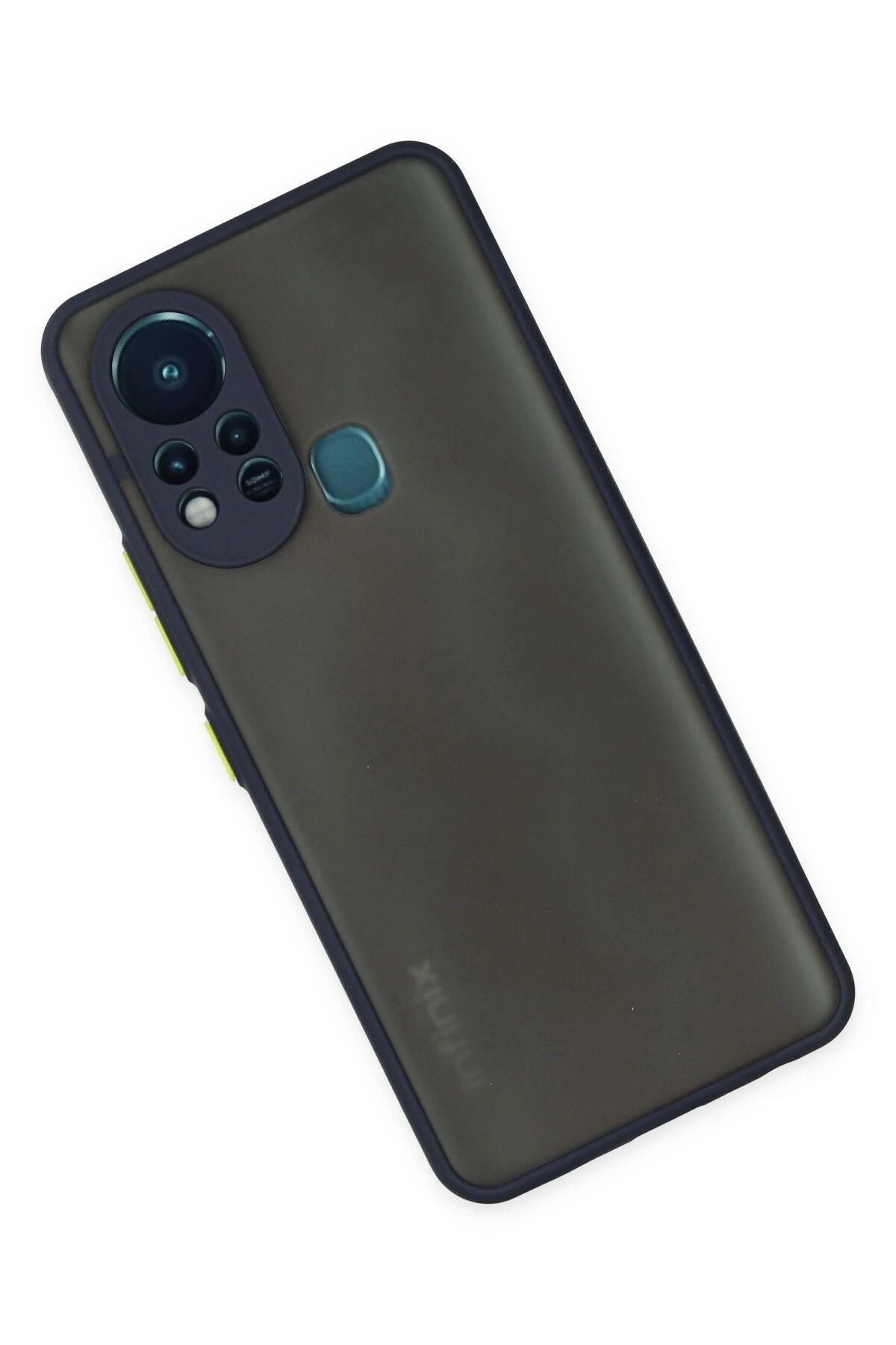 NewFace İnfinix Hot 11s Kılıf Montreal Silikon Kapak - Lacivert NRMSA