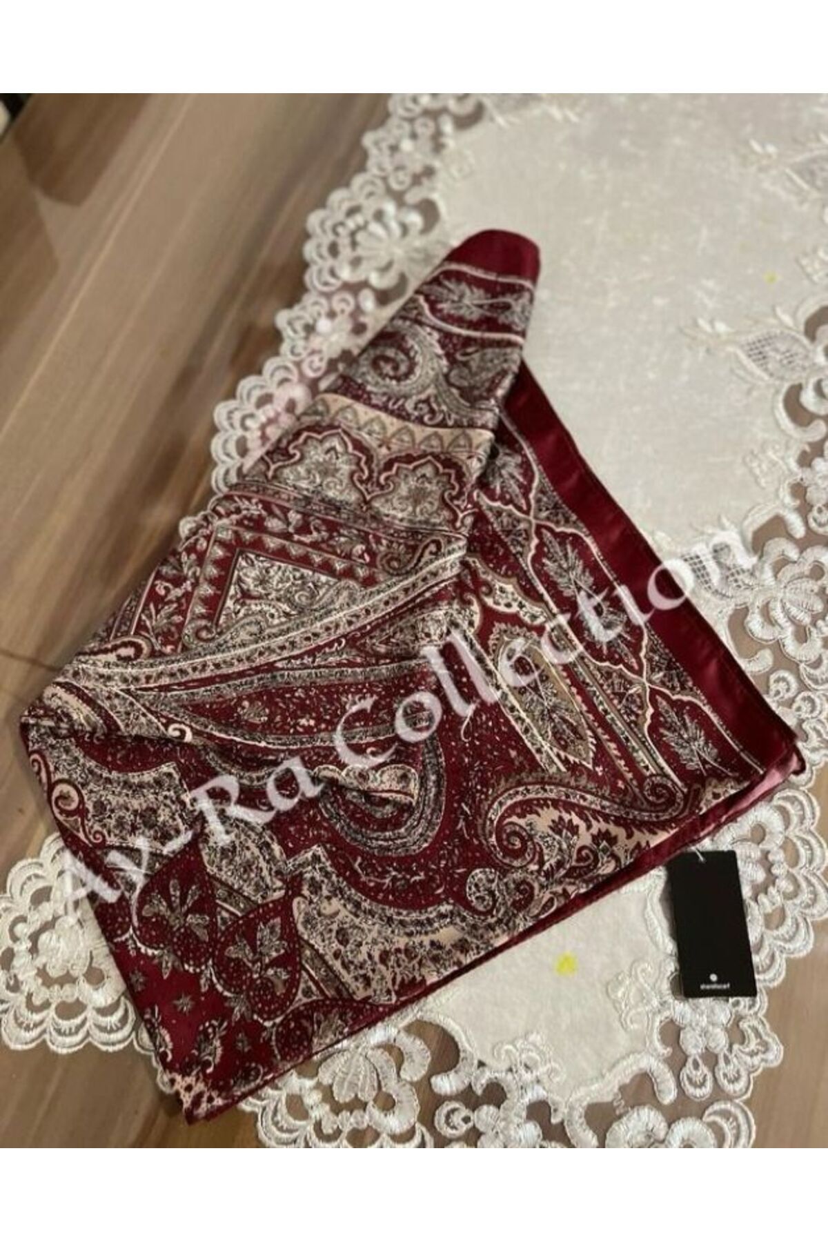 Ay-Ra Collection RETRO Etnik Desen Pamuk Şal (70X180)