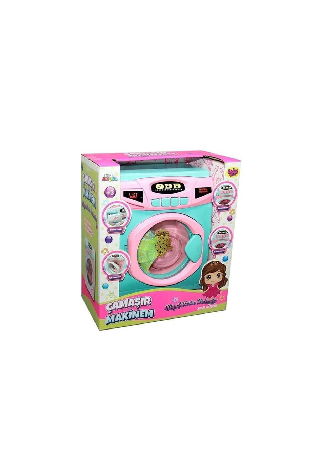 TimeStart Pilli Büyük Boy Çamaşır Makinesi Oyuncak