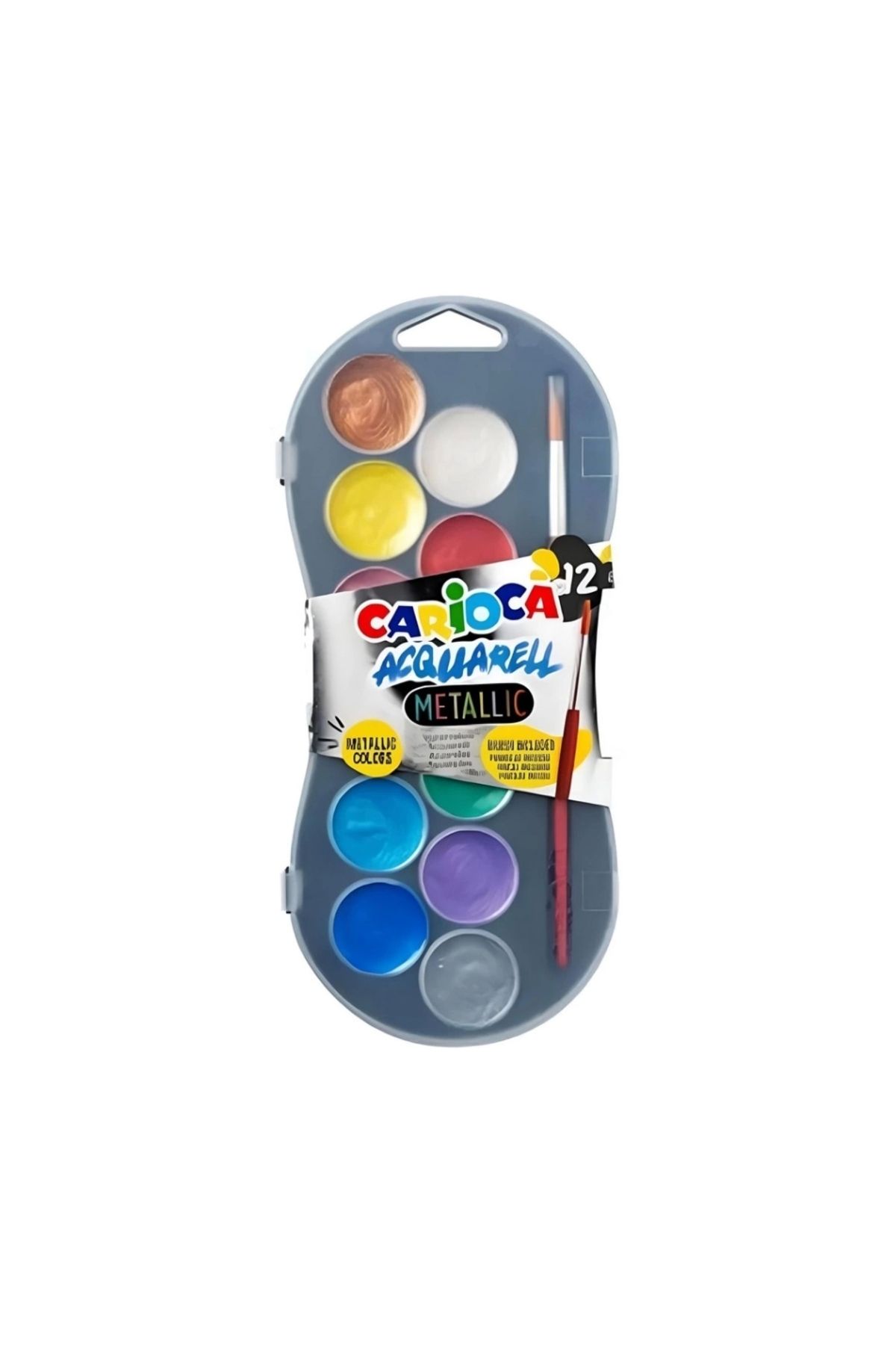 Eng Nessiworld Sulu Boya 30 mm 12'li Metalik