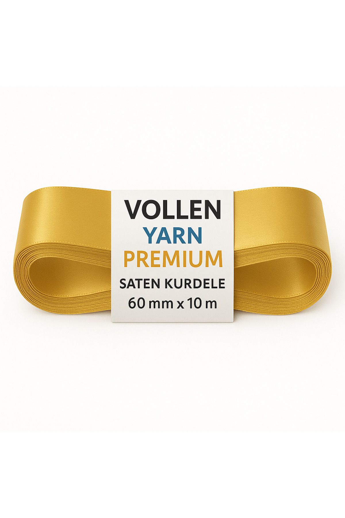 vollen yarn 60 mm 10 mt Saten Kurdele