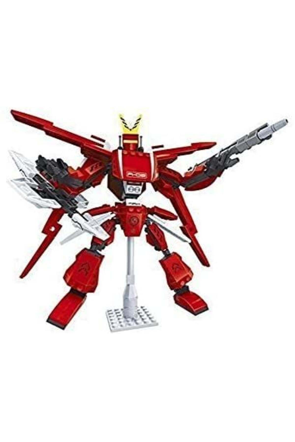 TimeStart * 339 Parça * Standlı Kırmızı Robot