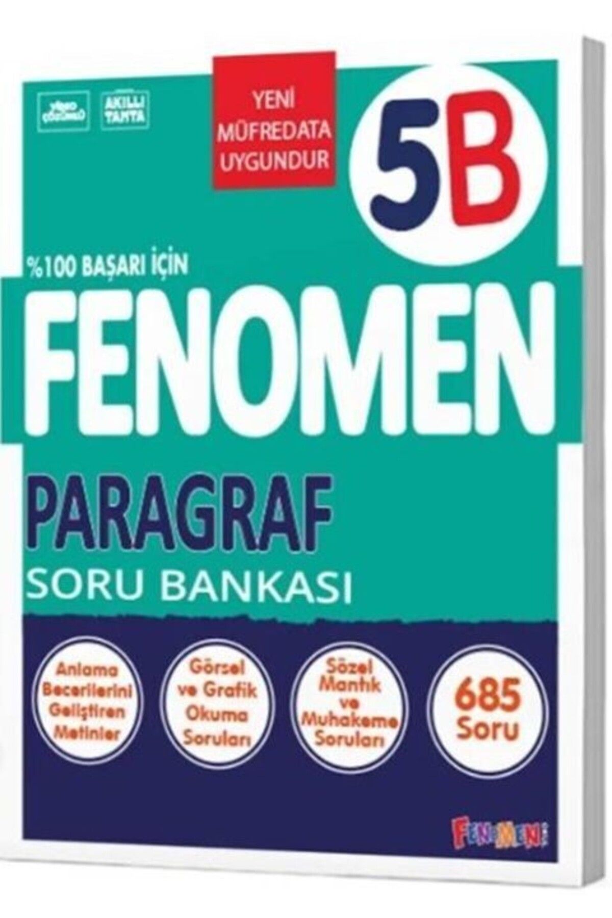 Ankara Kitap Merkezi 5. Sınıf Paragraf Fenomen Soru Bankası Fenomen Okul Yayınları