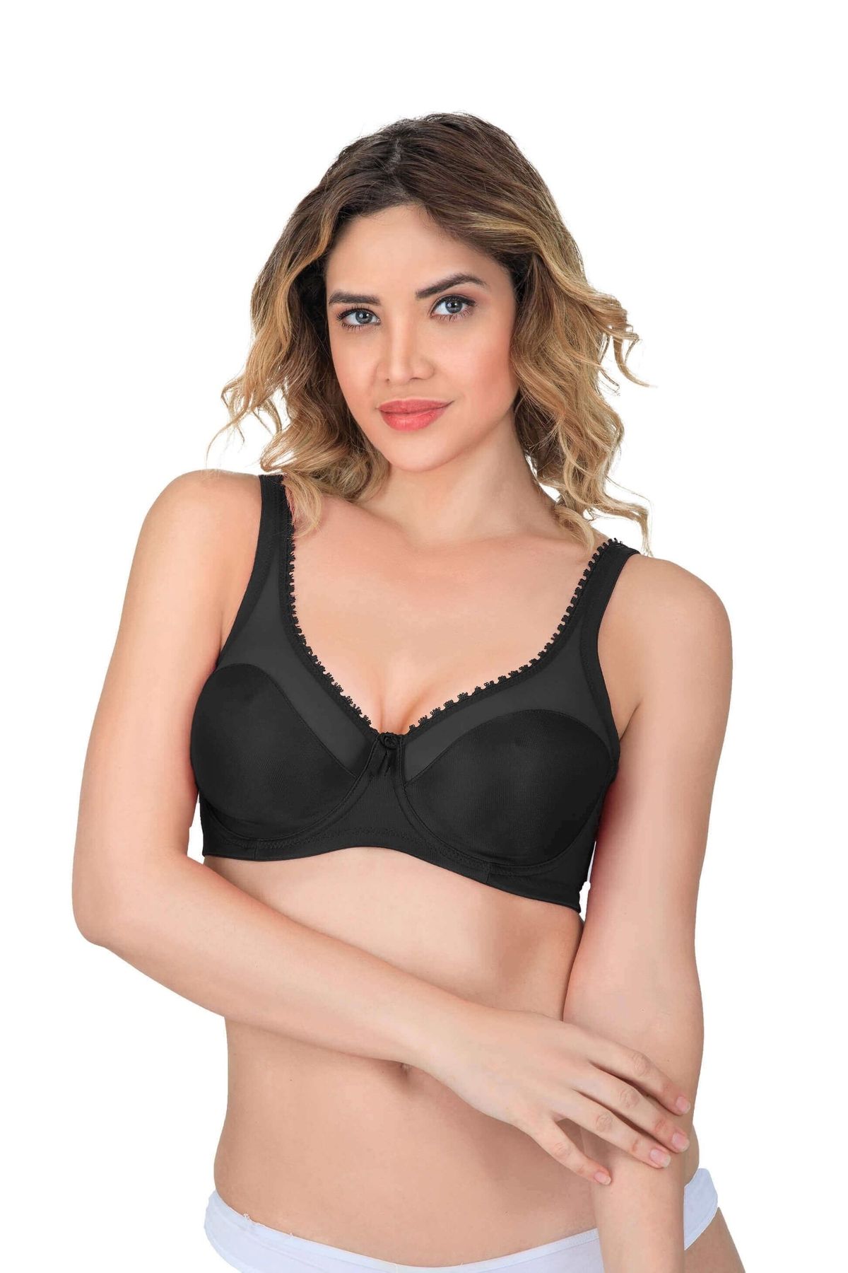 Beruflic SİYAH MI Angel 169 C Basic Balenli Toparlayıcı Sütyen