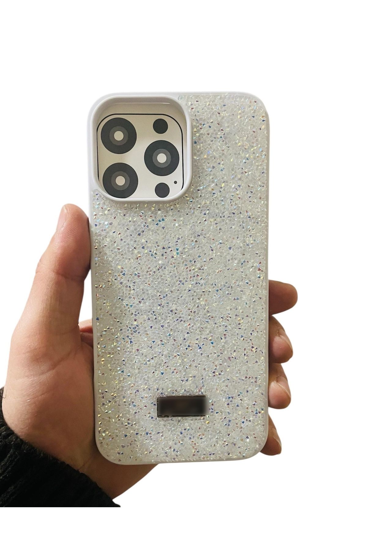 TG CASE STORE İphone 16 Pro Max Taşlı Telefon Kılıfı