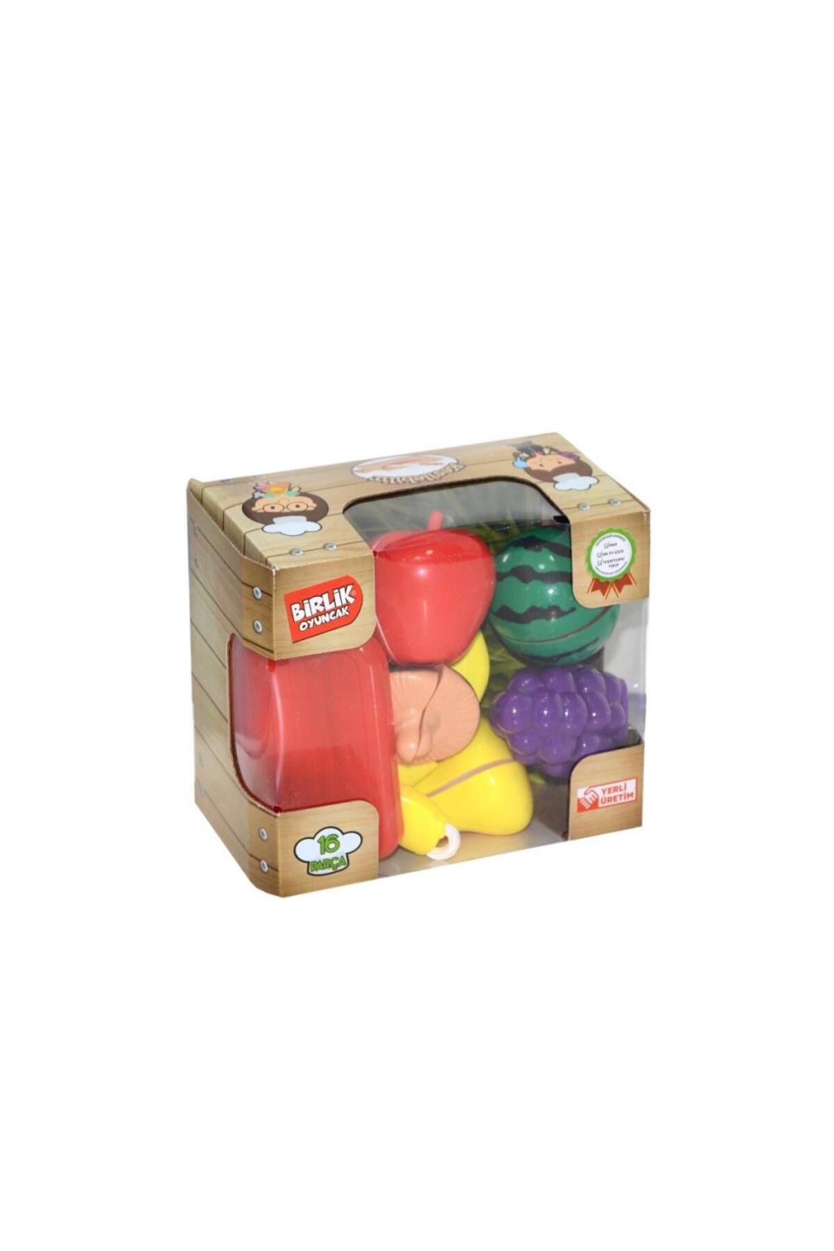 Shop58 URT007-KUTU-1ABC KESİLEBİLEN SEBZE MEYVE 16 PCS