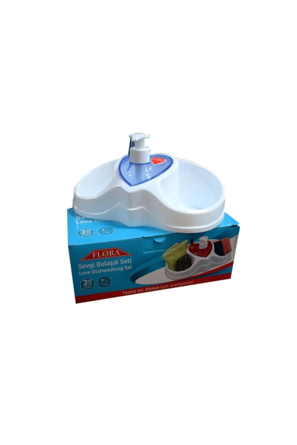 Shop58 Bulaşık Seti Sıvı Sabunluk Hediye Çantam-F338