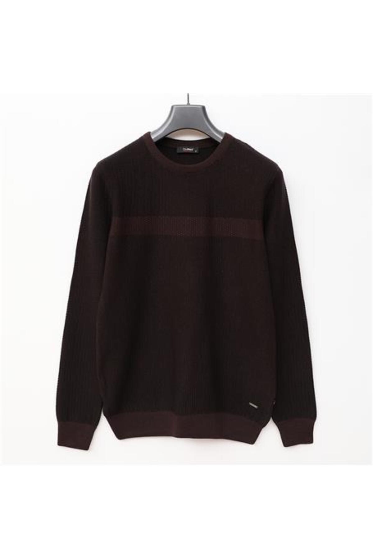 Shop58 Erkek Uzun Kol Bisiklet Yaka Kazak - 180973 - Siyah