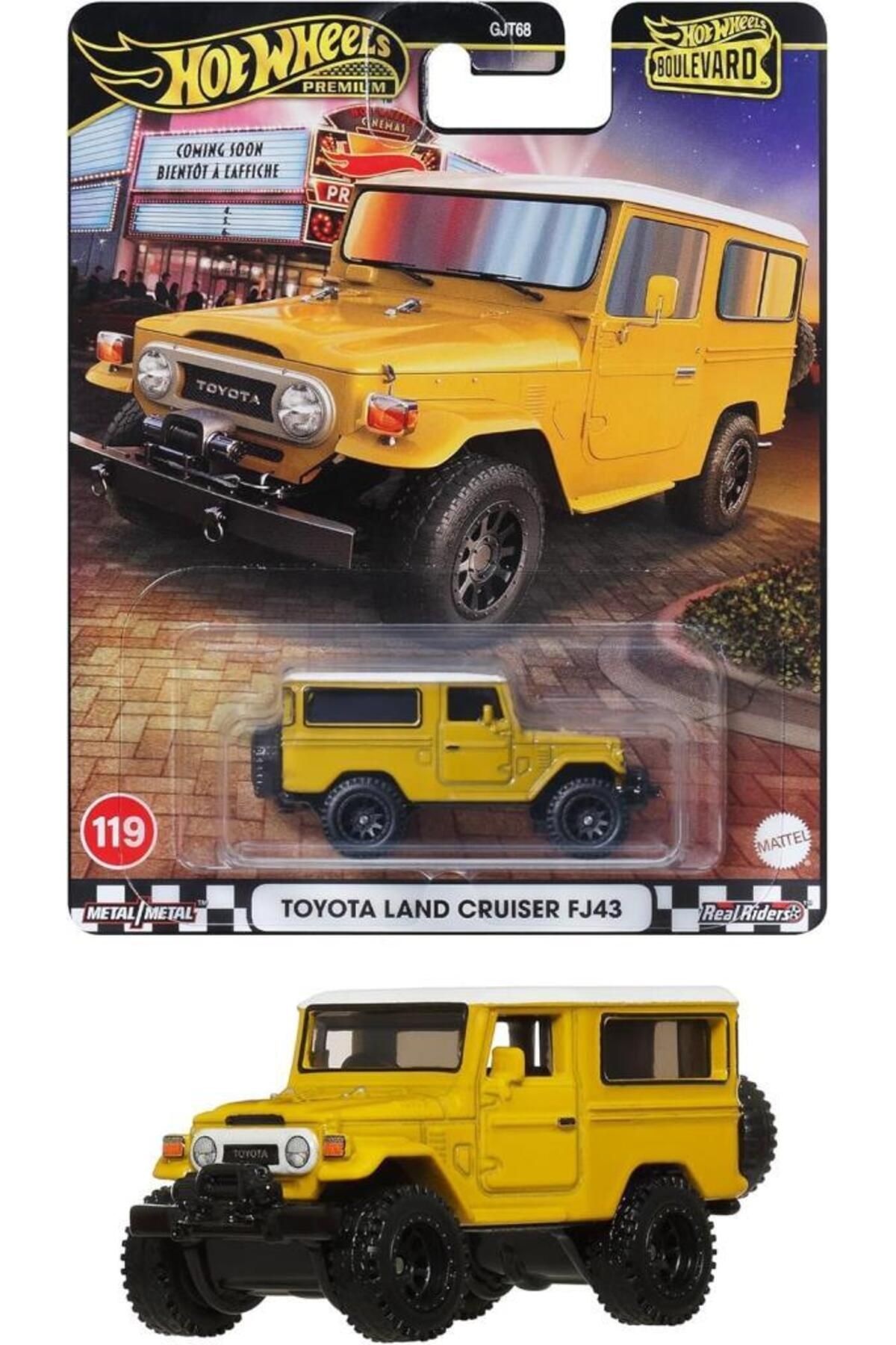 HOT WHEELS Boulevard Premium Araçlar GJT68 - JBL25 TOYOTA LAND CRUISER FJ43
