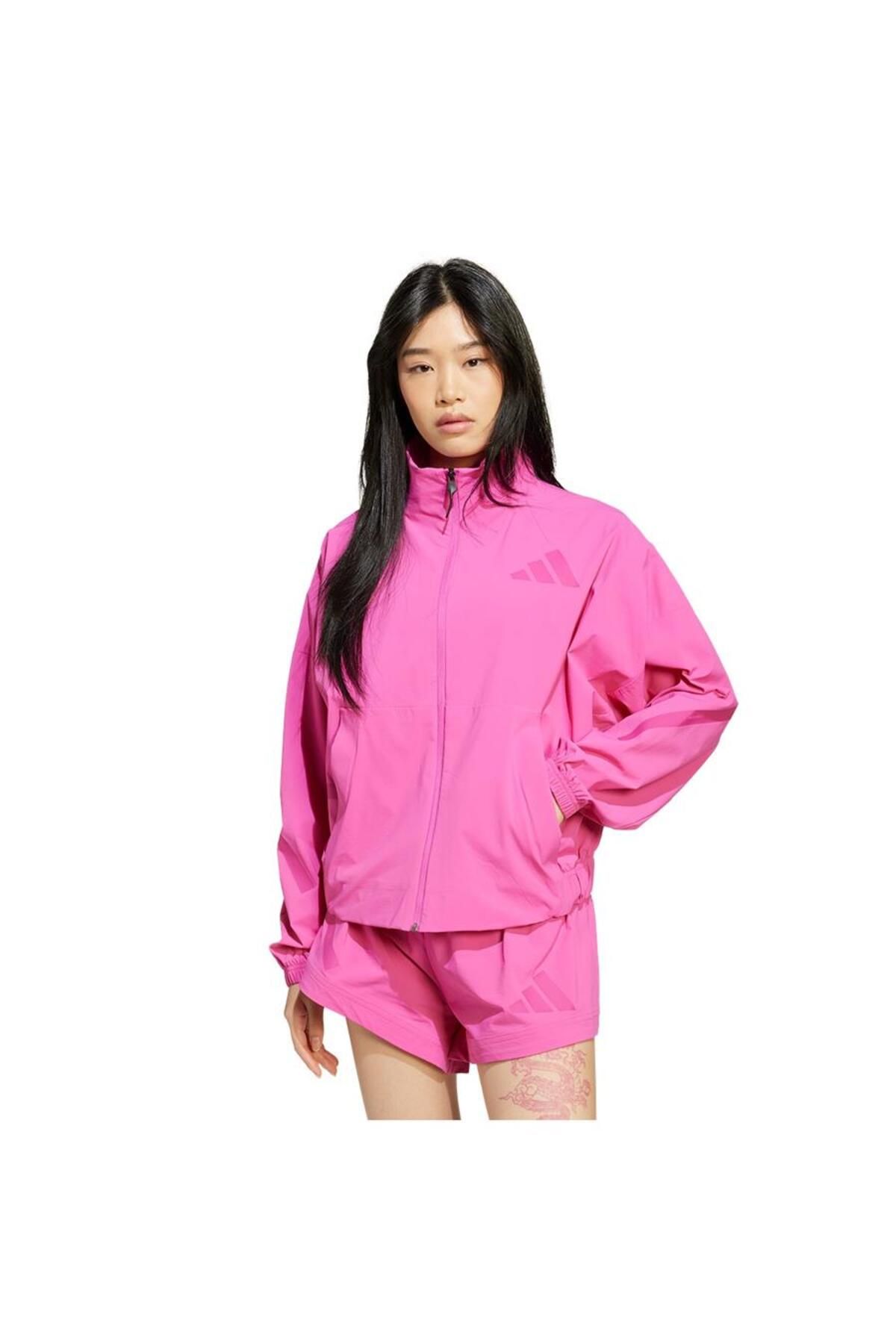 adidas Kadın Pembe Ceket W Z.n.e. Wv Tt Jp4191