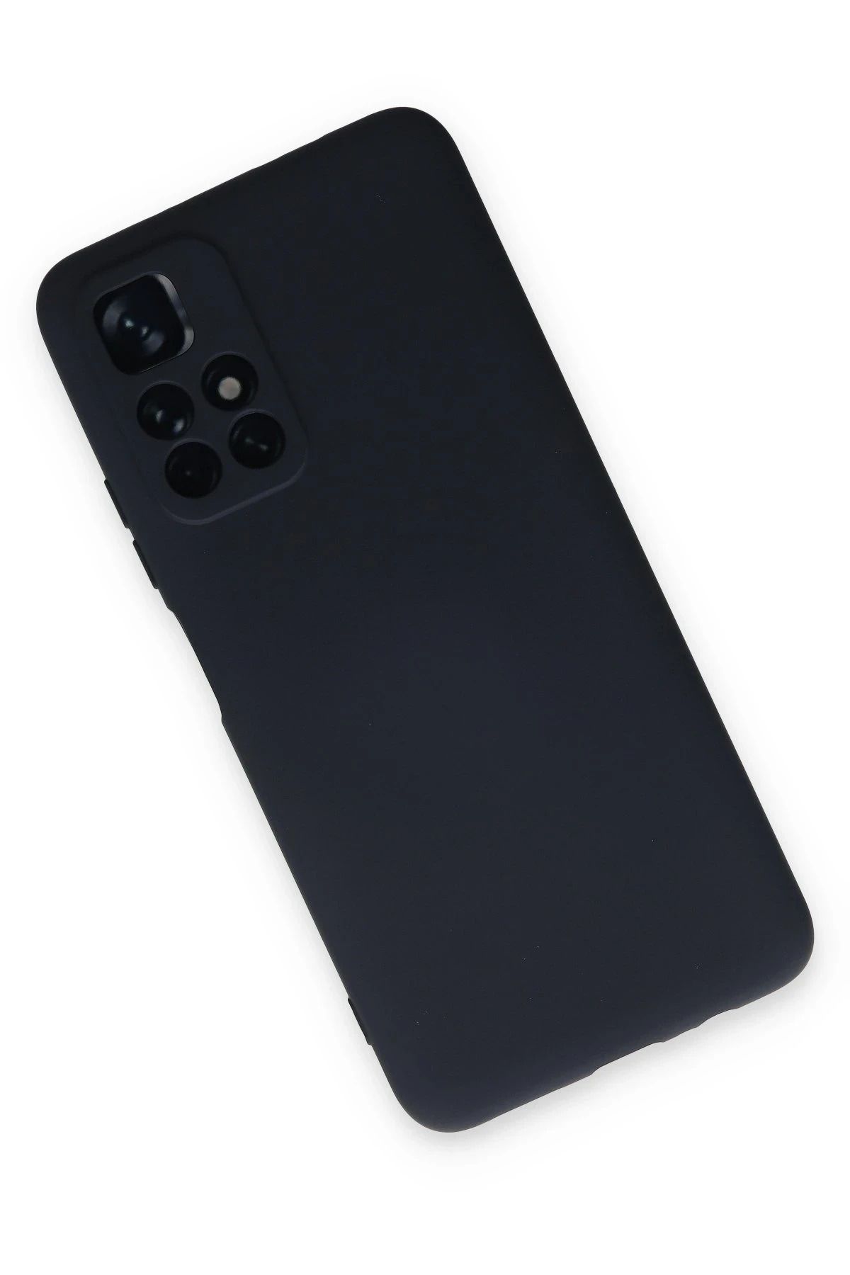 NewFace Redmi Note 11T Uyumlu Kılıf Nano içi Kadife Silikon - Lacivert