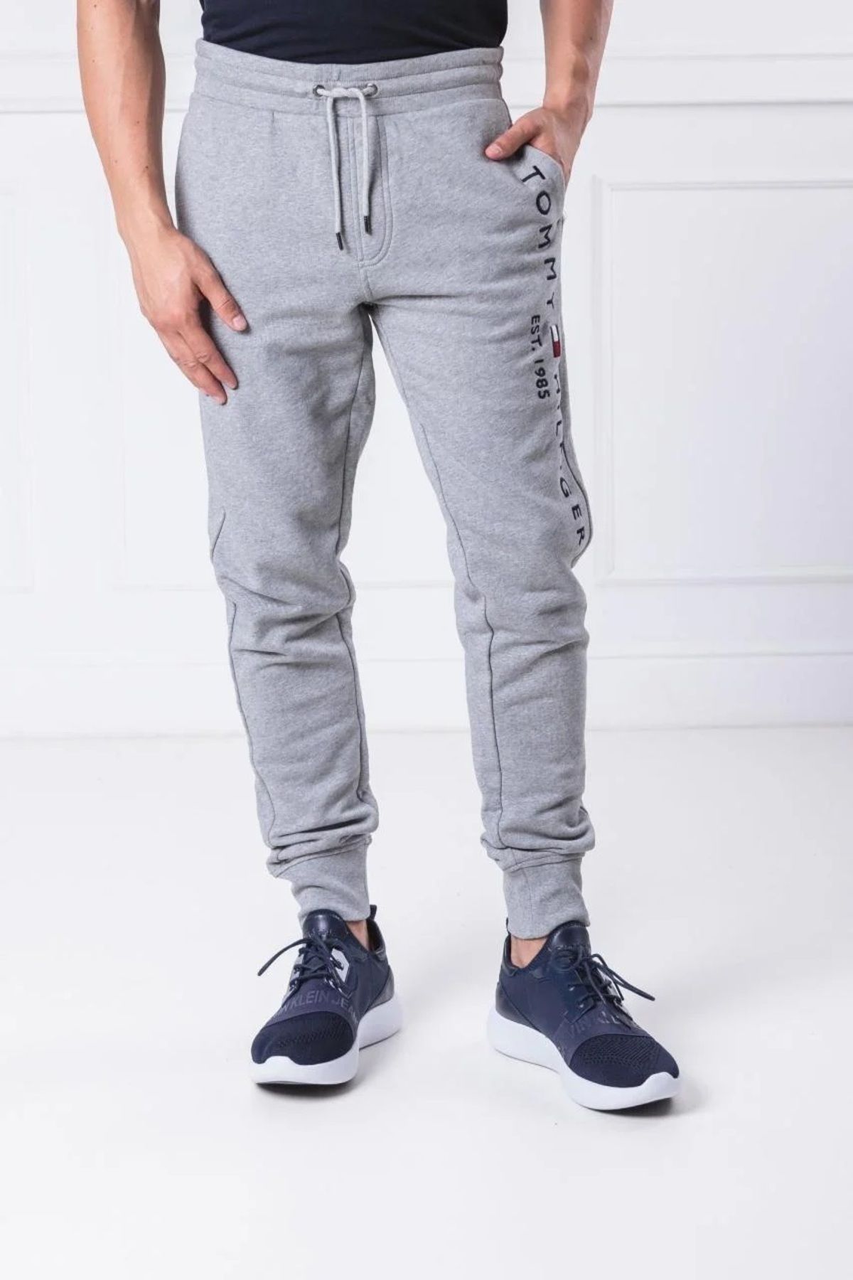 Hilfiger Denim _.TommyHilfiger Organik Pamuk Eşofman Altı gri