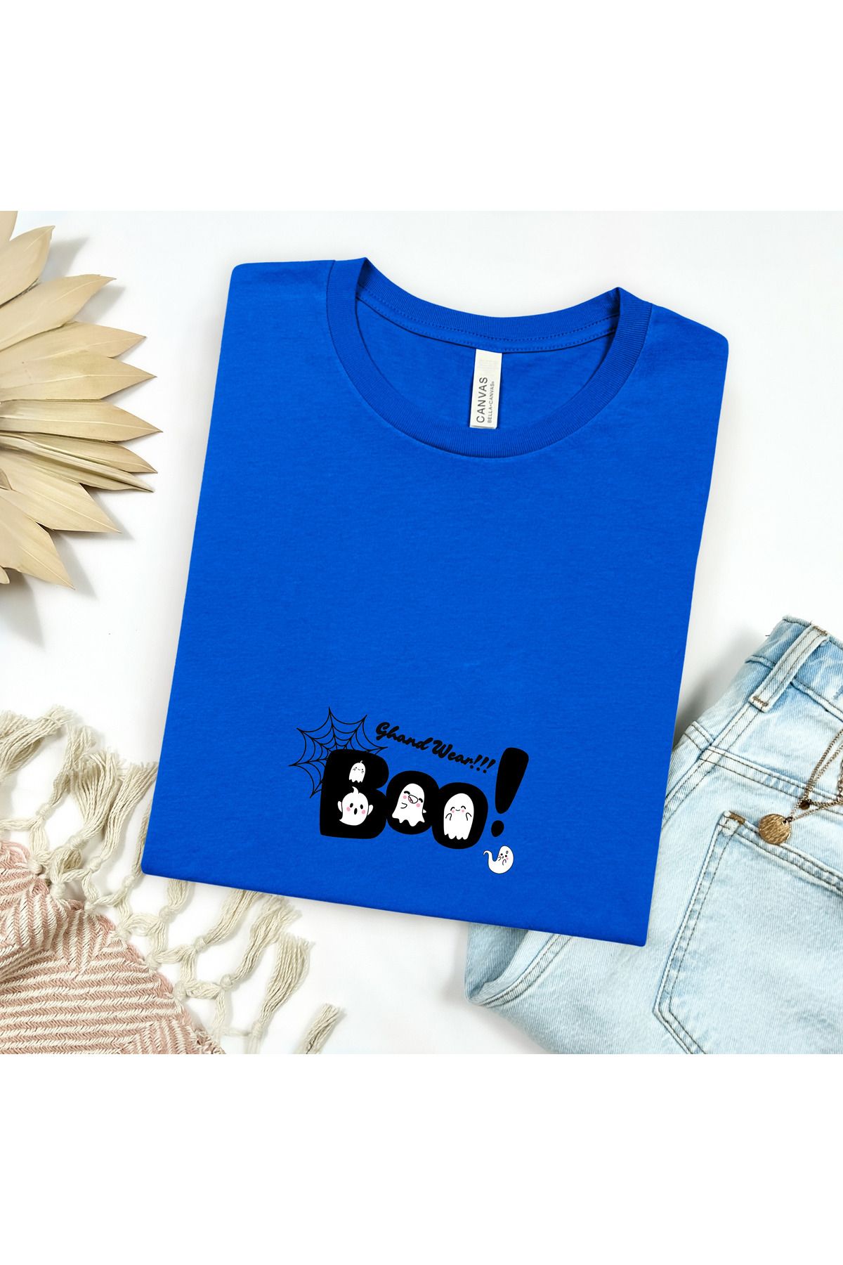 GHAND BOO Ghand wear Baskılı Unısex Normal Kalıp T-Shirt