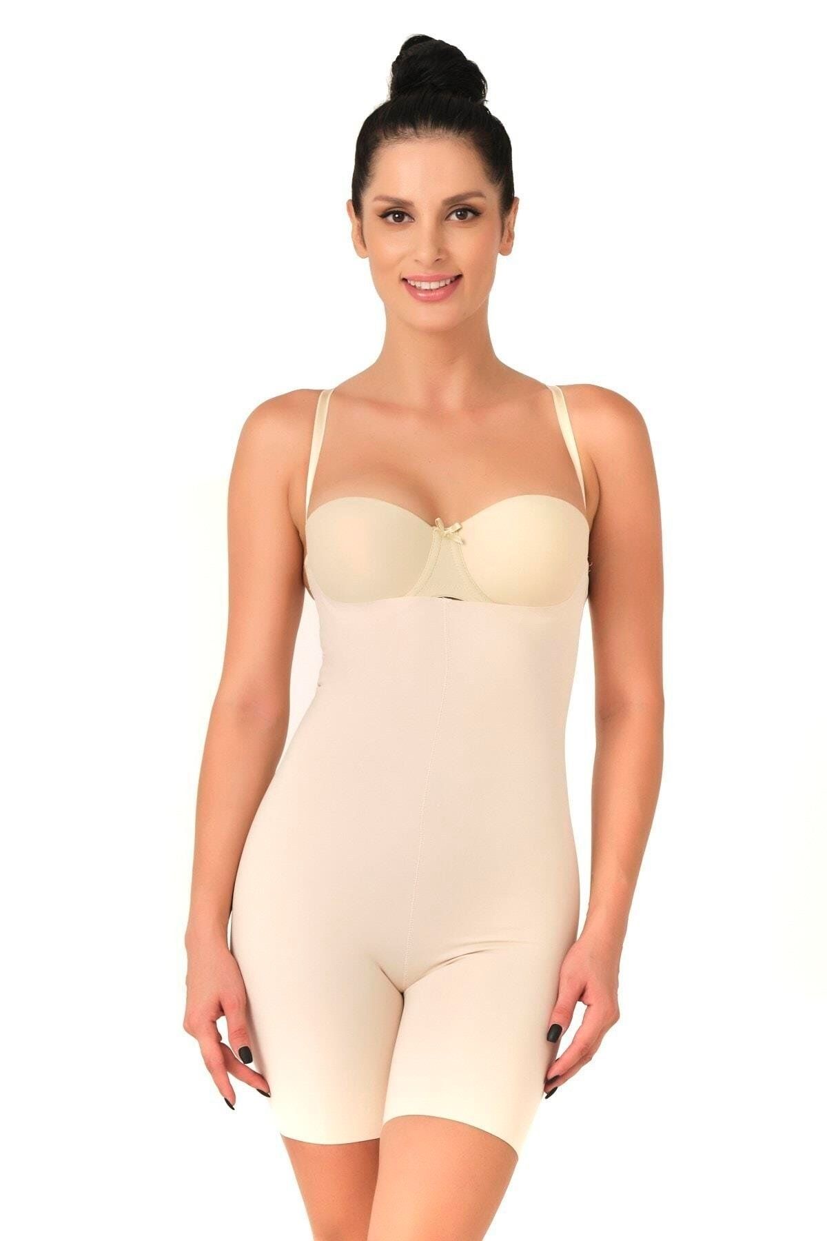 Beruflic TEN MI Angel 2758 Lazer Kesim Göğsü Açık Boxer Korse