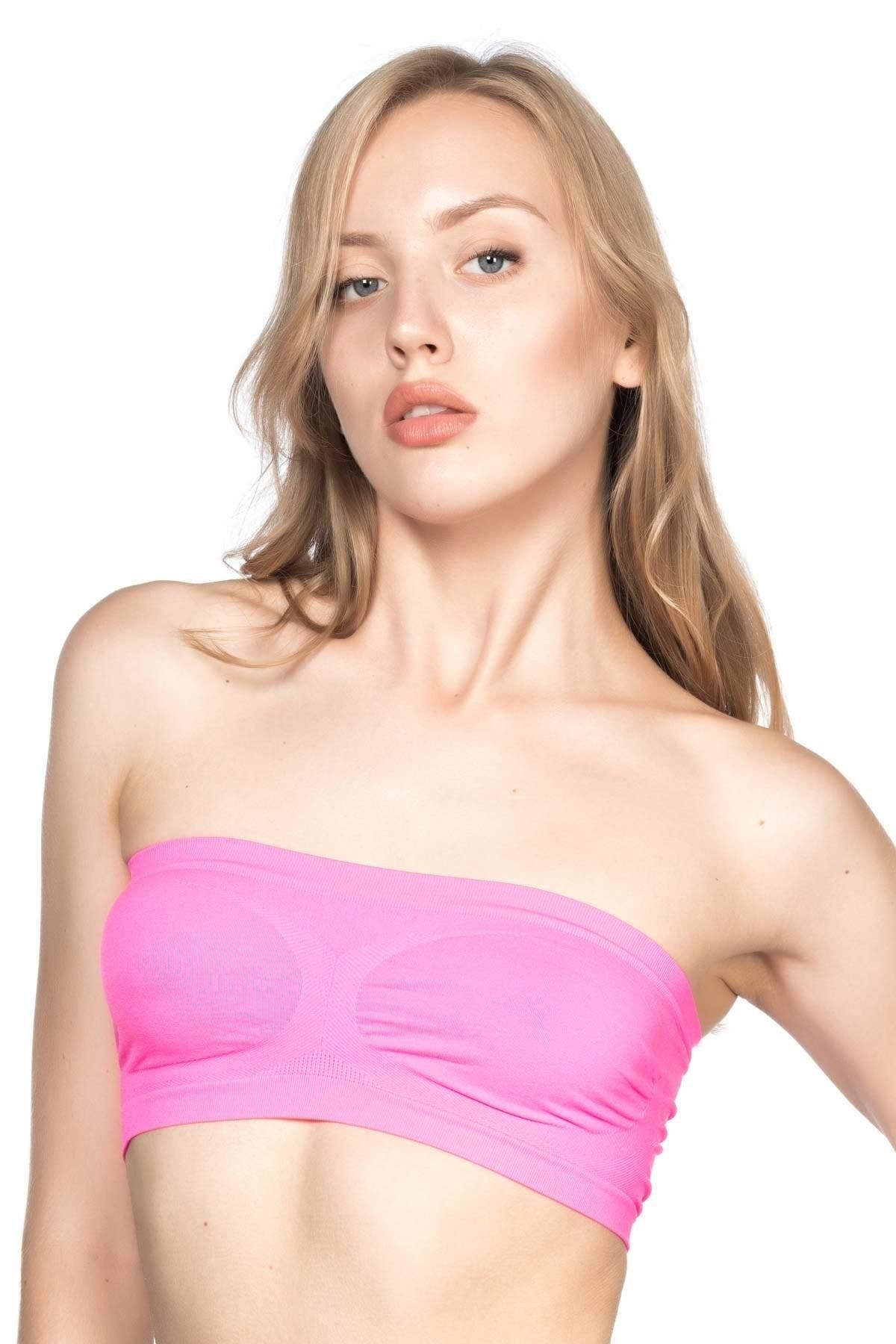 Beruflic NEON FUŞYA MI Angel 4002 Soft Straplez Büstiyer
