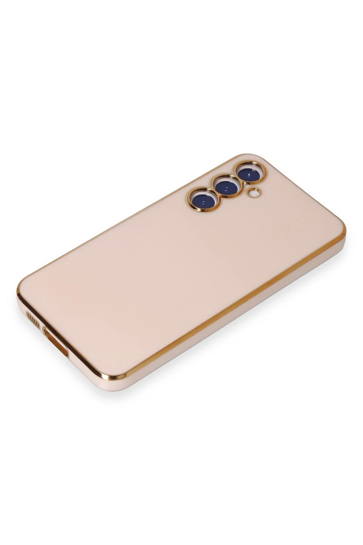 NewFace Samsung Galaxy S23 FE Kılıf Volet Silikon - Pembe SVLRS