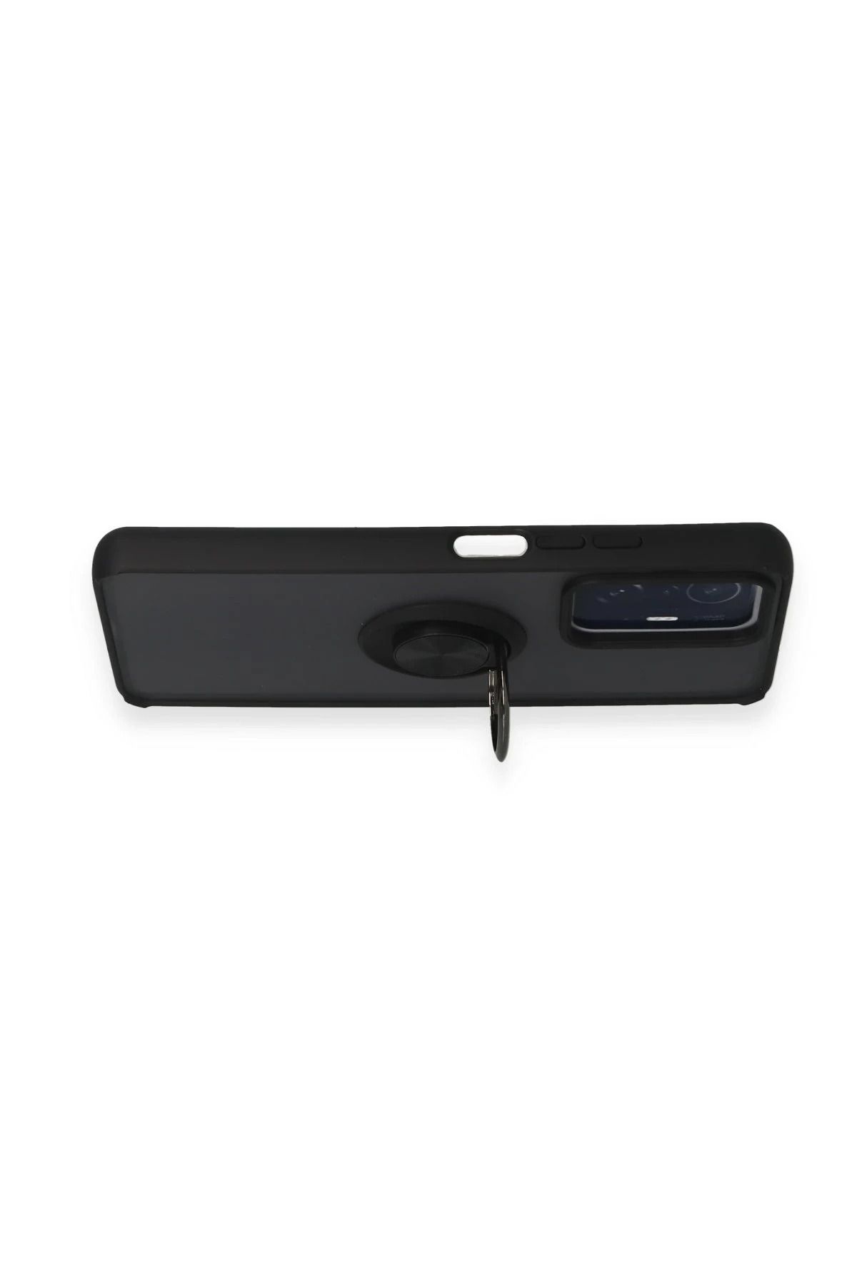 NewFace Xiaomi Mi 11T Pro Kılıf Montreal Yüzüklü Silikon Kapak - Sarı SVLRS