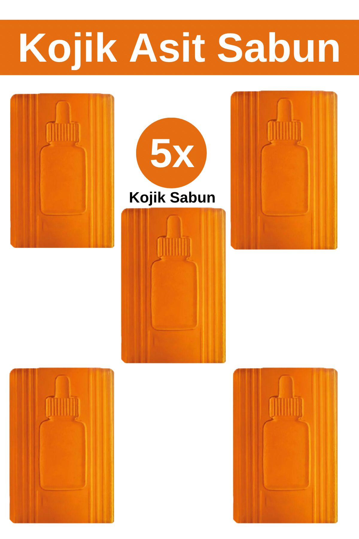 EpiRelax 5 Adet Kojic Asit Sabunu - Zerdeçal Ve Kojik Asit Etkisi Ile Leke Karşıtı Kojik Asit Sabunu