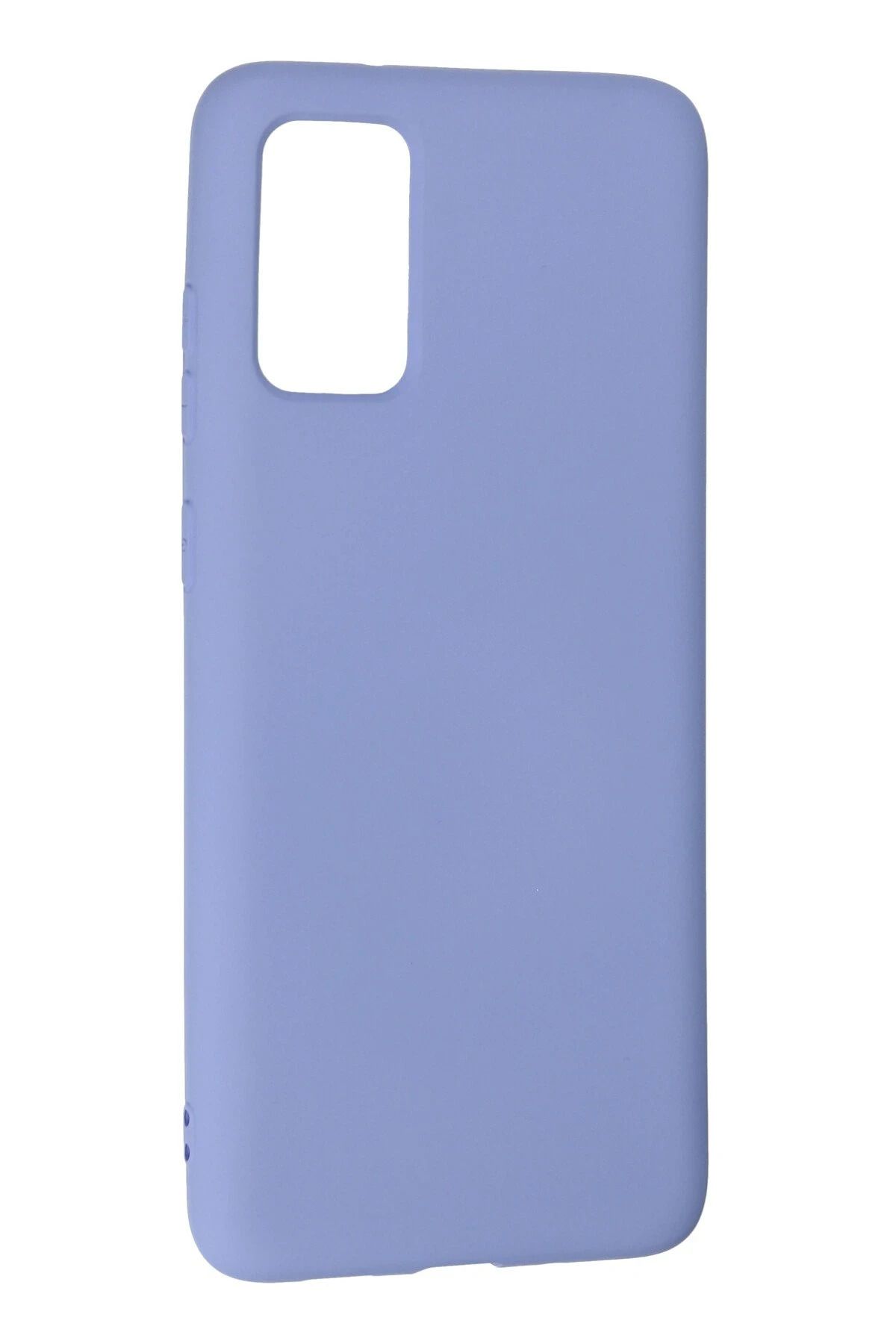 NewFace Samsung Galaxy S20 Plus Kılıf Nano içi Kadife Silikon - Lila SVLRS