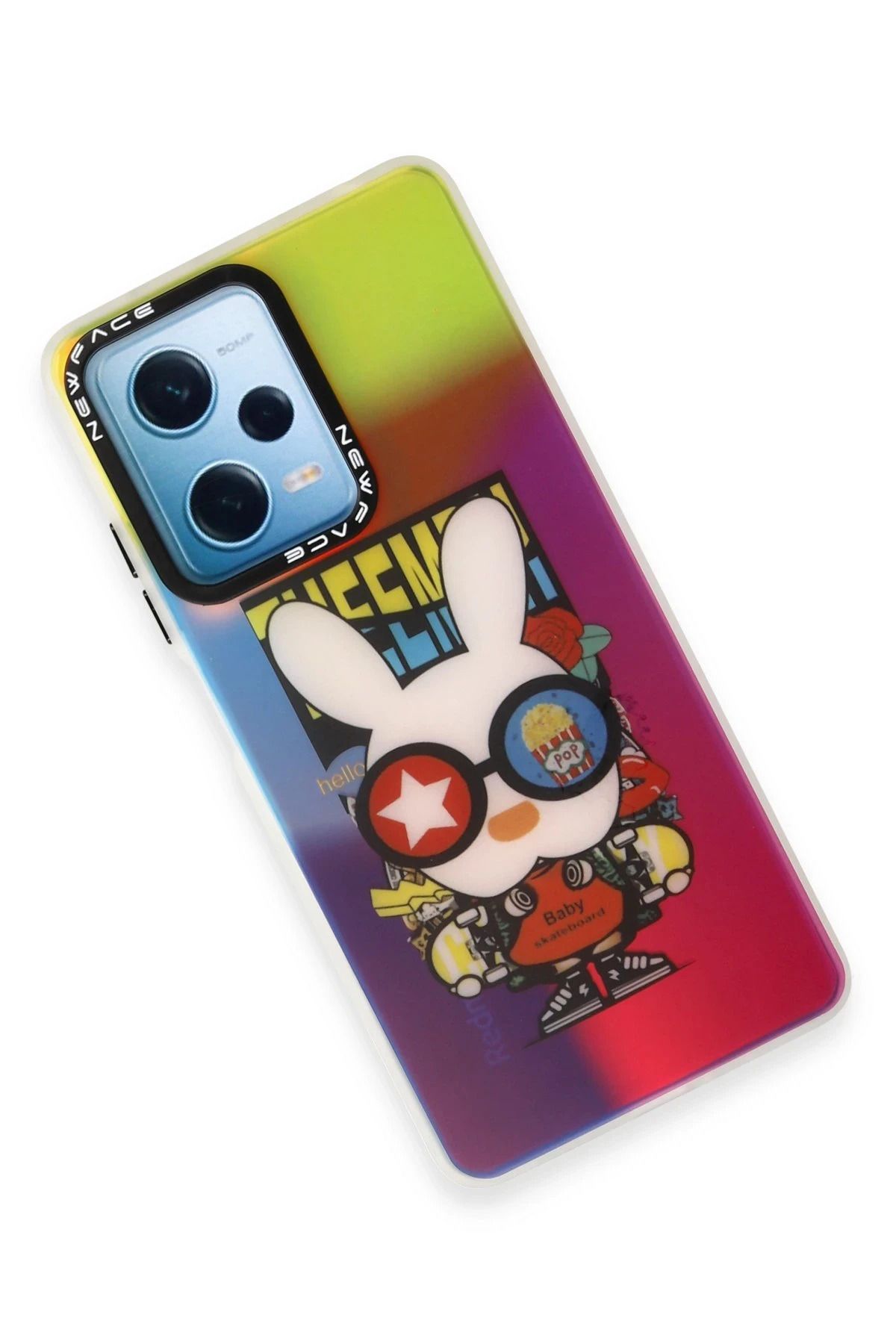 NewFace Xiaomi Redmi Note 12 4G Uyumlu Kılıf Estoril Desenli Kapak - Estoril - 10 SVLRS