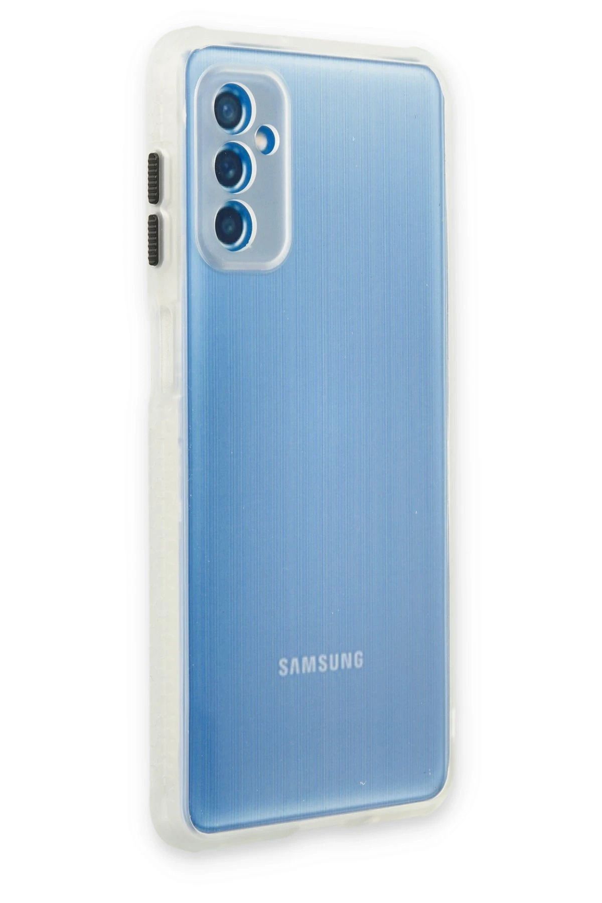 NewFace Samsung Galaxy M52 5G Kılıf Miami Şeffaf Silikon - Şeffaf WLZOR