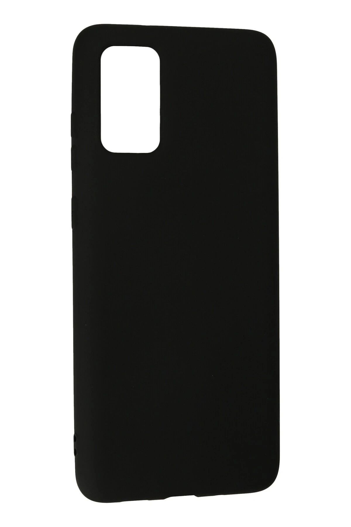 NewFace Galaxy S20 Plus Kılıf Nano içi Kadife Silikon - Siyah MRAYD