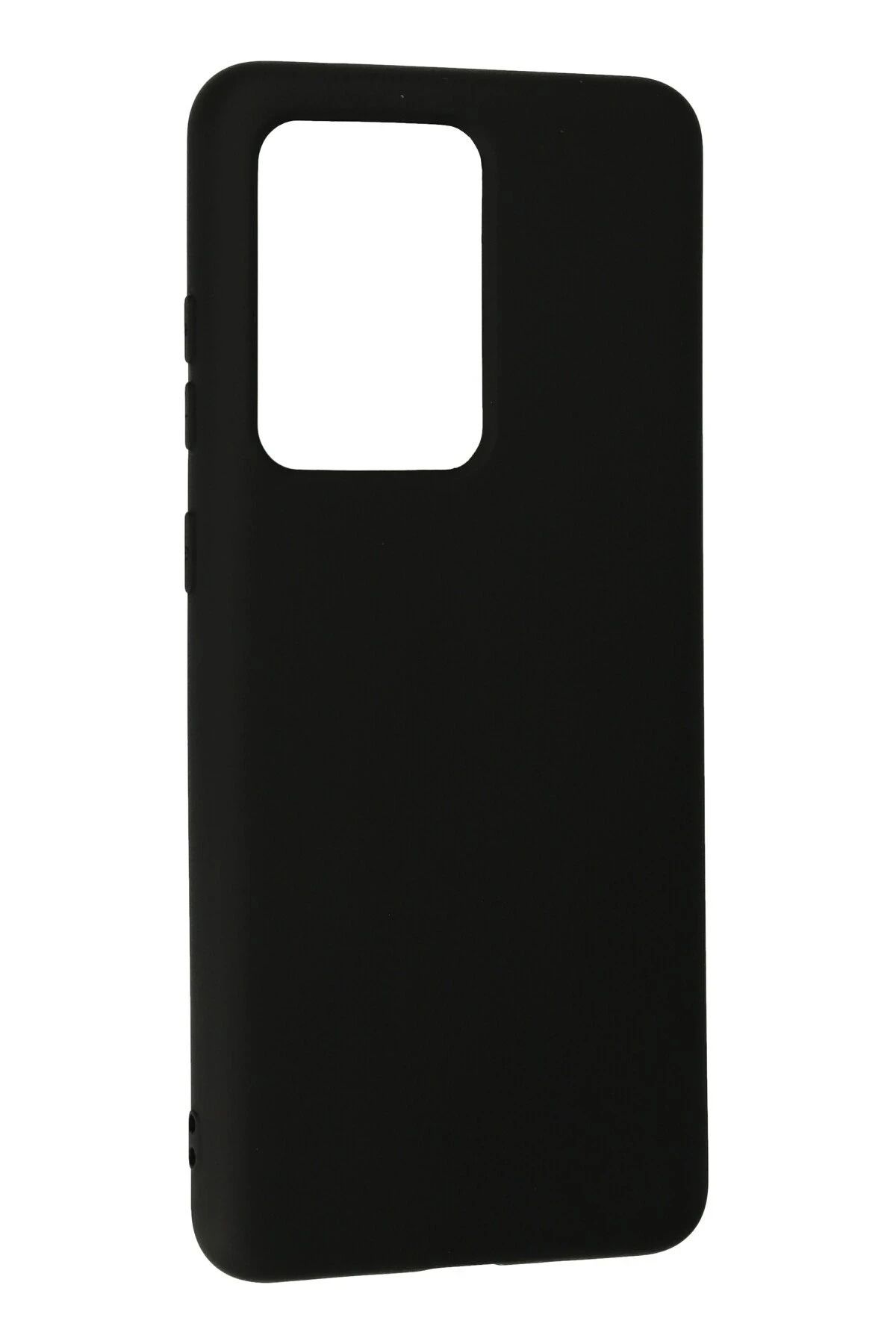 NewFace Galaxy S20 Ultra Uyumlu Kılıf Nano içi Kadife Silikon - Siyah SVLRS