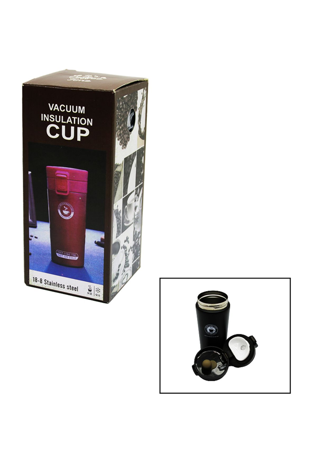 Shop58 Lüx Çelik Bardak Termos 380 Ml Royaleks-CLKN-1956