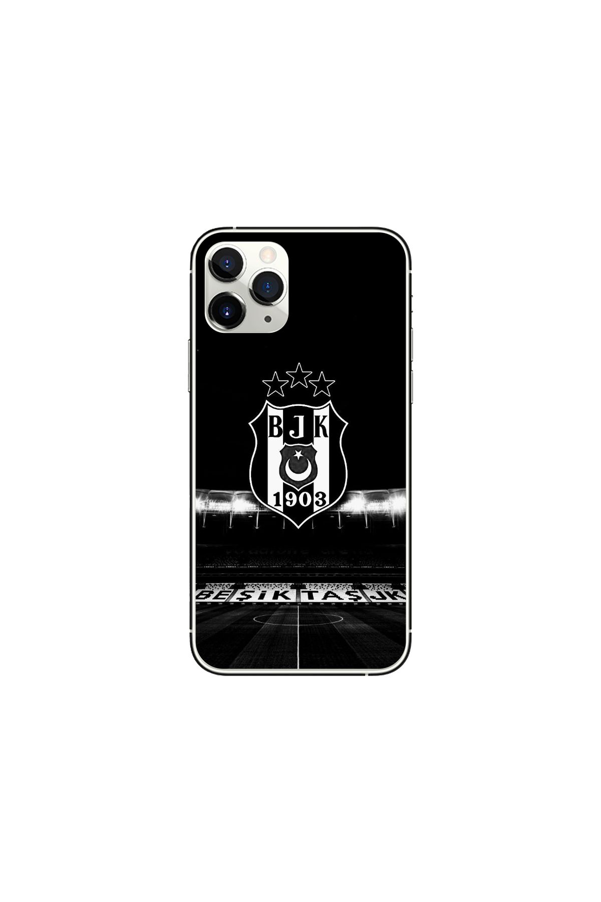 The Bear Case Beşiktaş Desenli iPhone 14 Pro Max Uyumlu Kılıfı