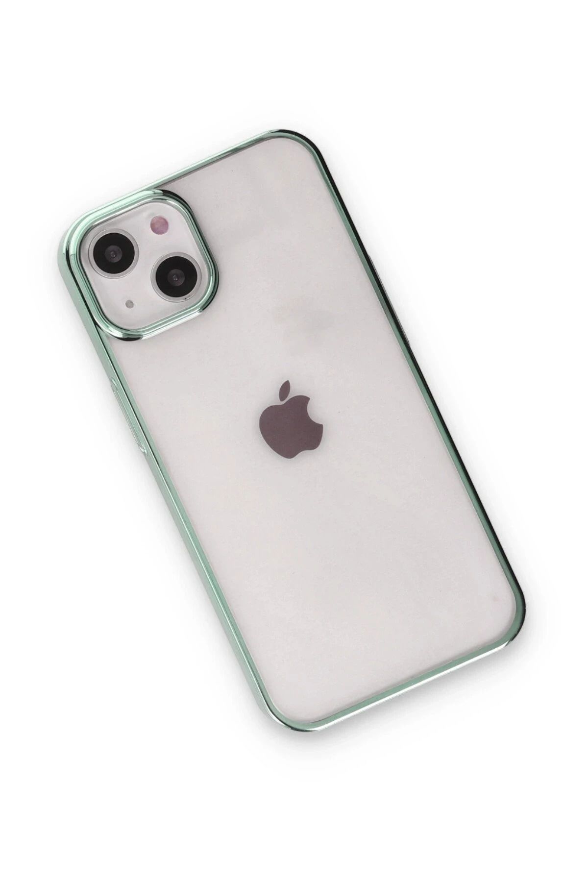 NewFace iPhone 14 Kılıf Element Silikon - Yeşil SVLRS
