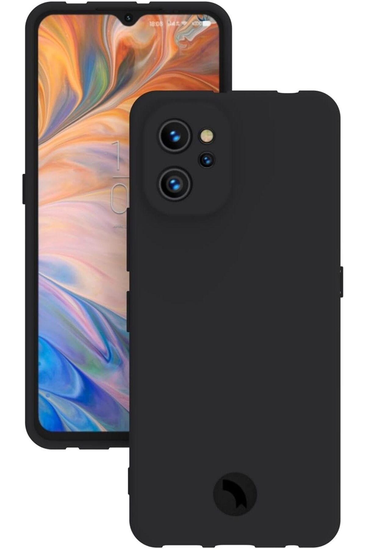 ÇAĞUR çağur S19 Max Pro Kılıf Kamera Korumalı Silikon Rubber Arka Kapak Siyah YENİ 1109945