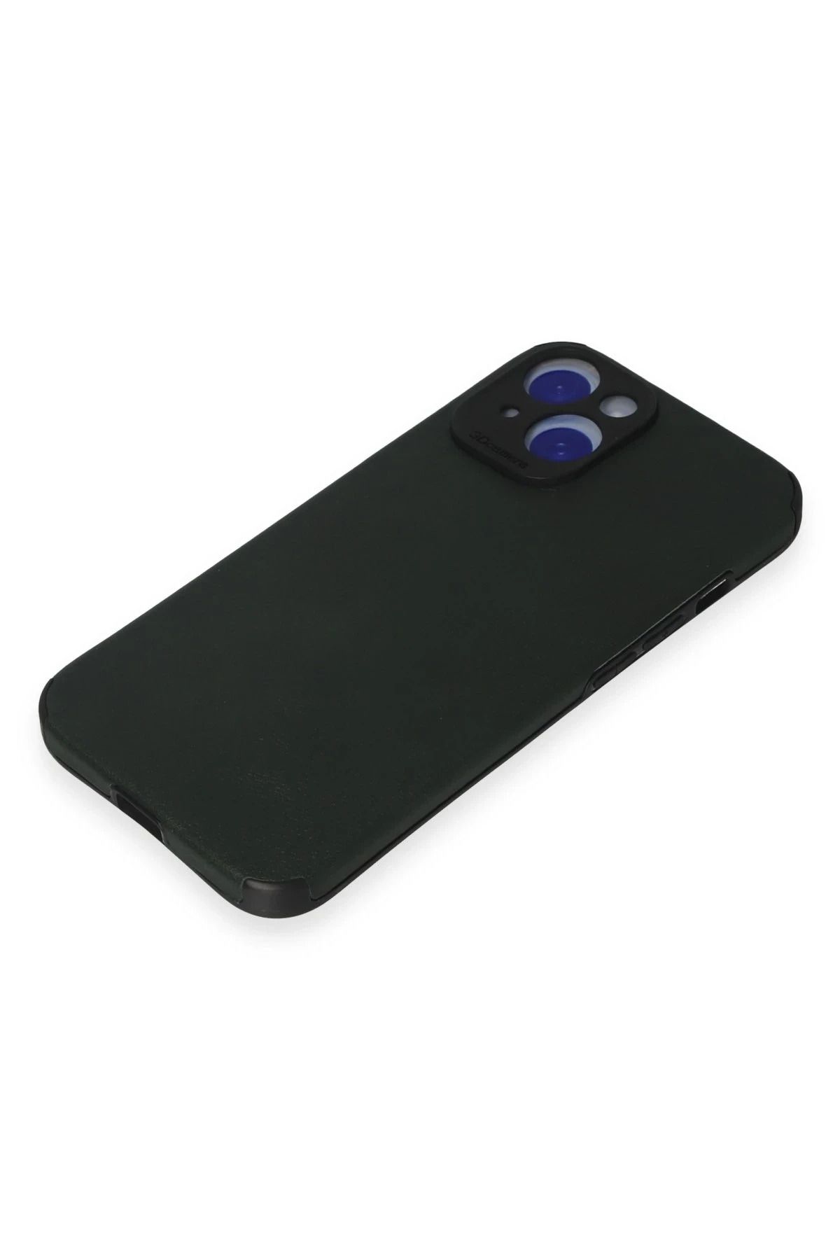 NewFace iPhone 15 Kılıf Loop Deri Silikon - Yeşil SVLRS